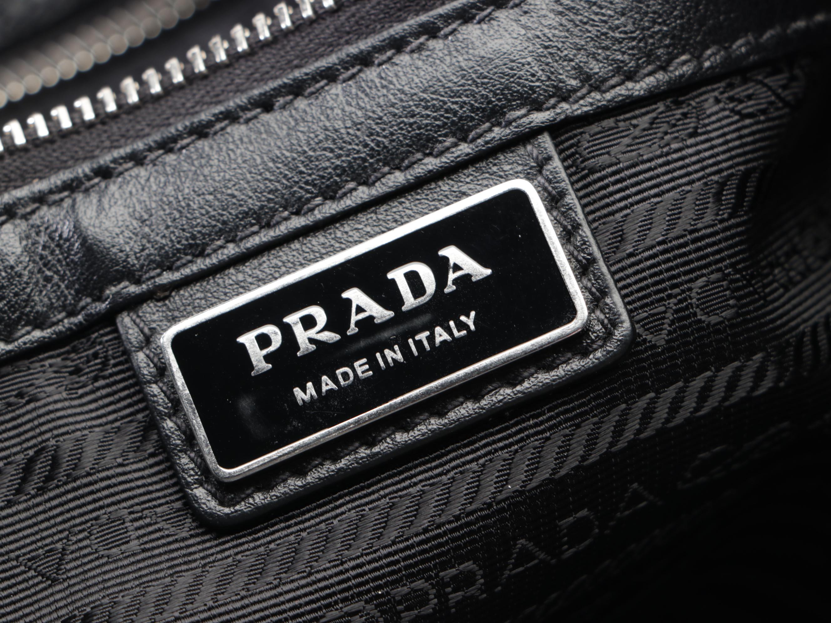 Prada Shopper Tote in Leather