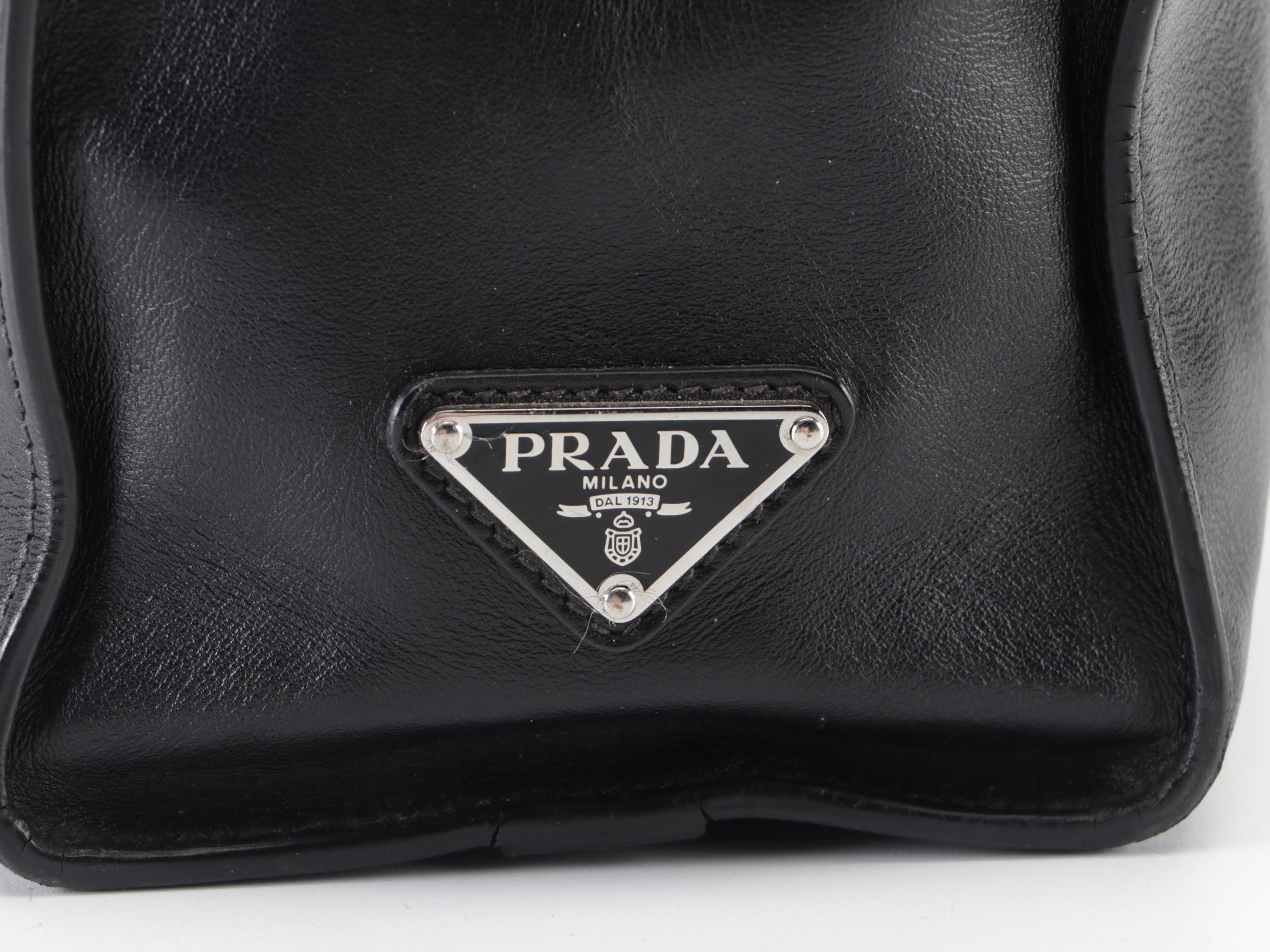 Prada Shopper Tote in Leather