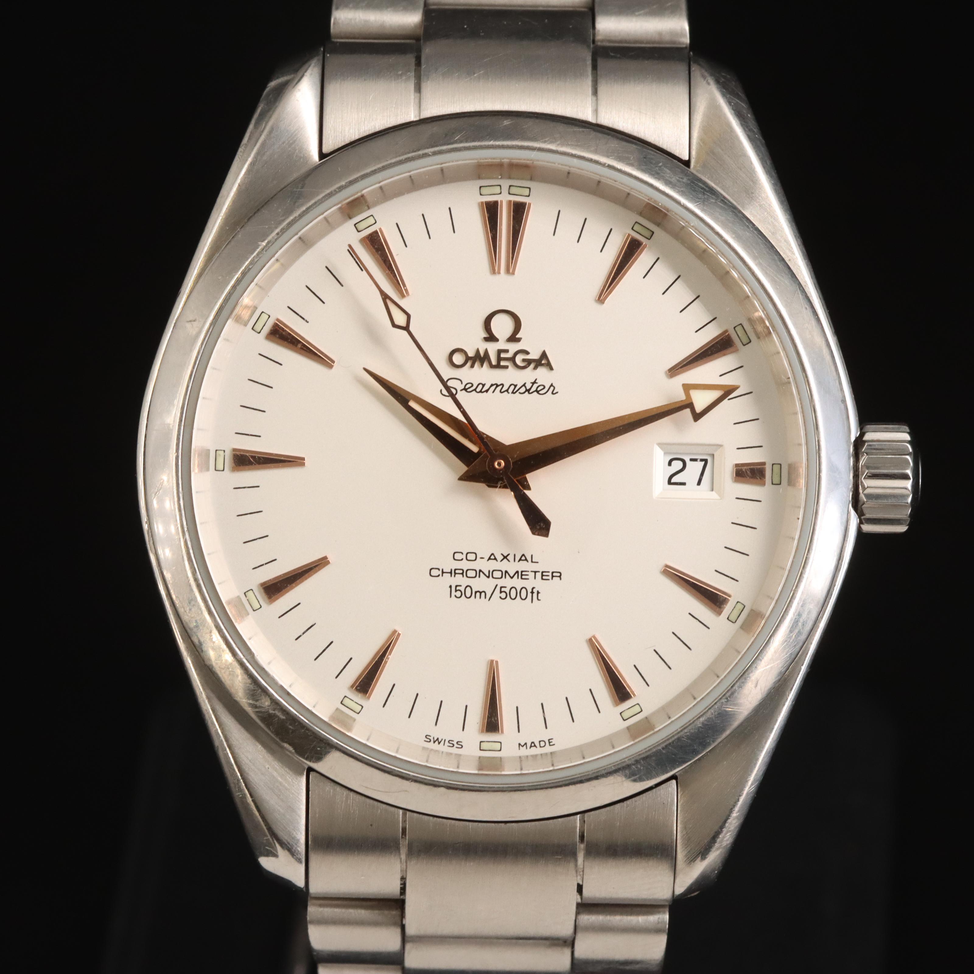 Omega Seamaster Aqua Terra 150 Meters with Date Watch