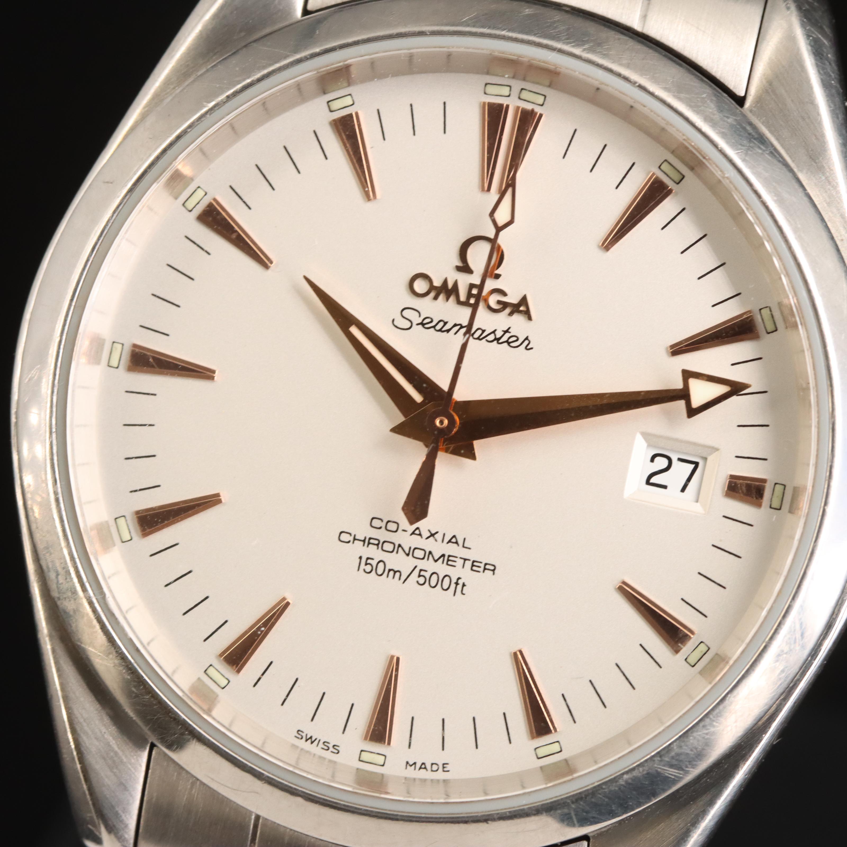 Omega Seamaster Aqua Terra 150 Meters with Date Watch