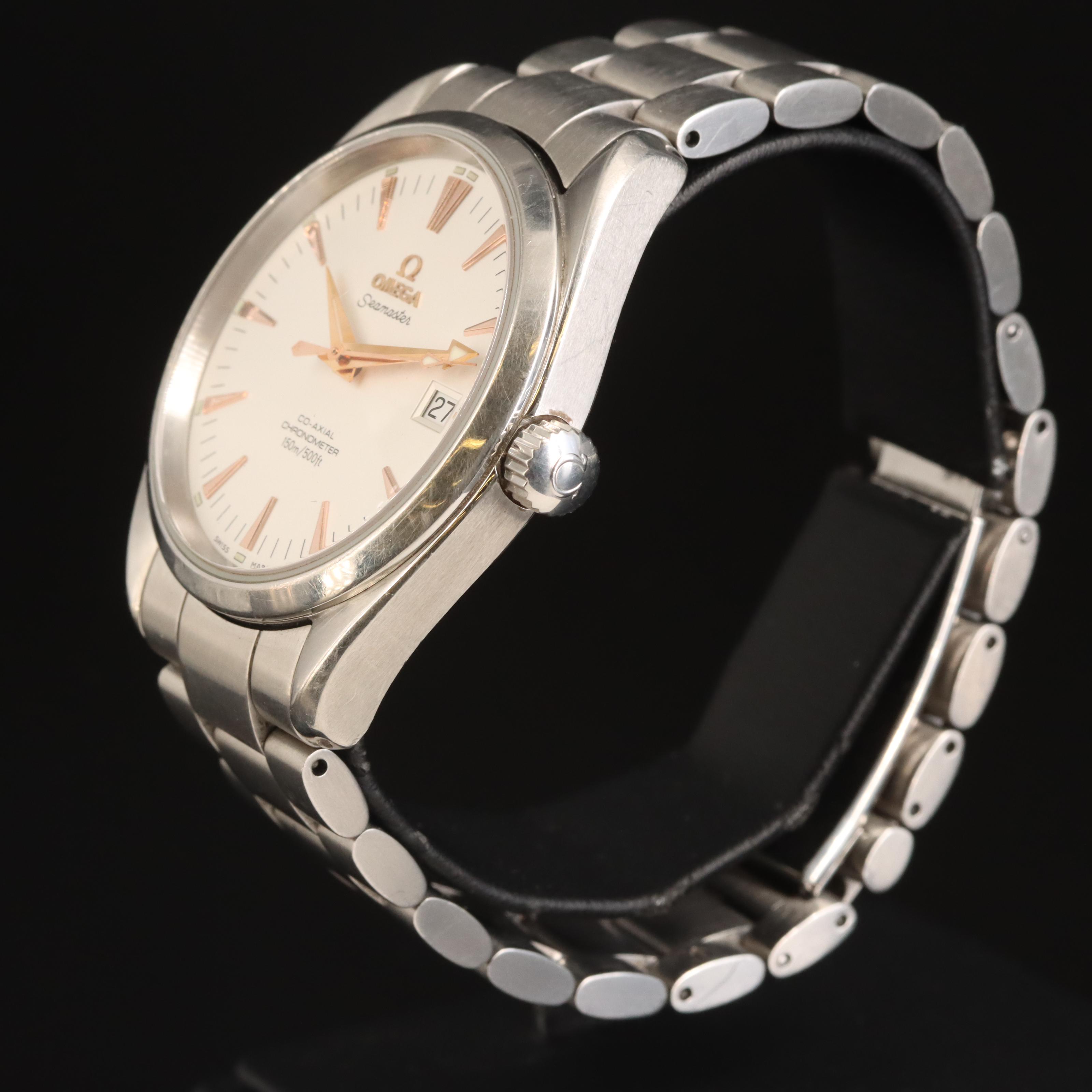 Omega Seamaster Aqua Terra 150 Meters with Date Watch