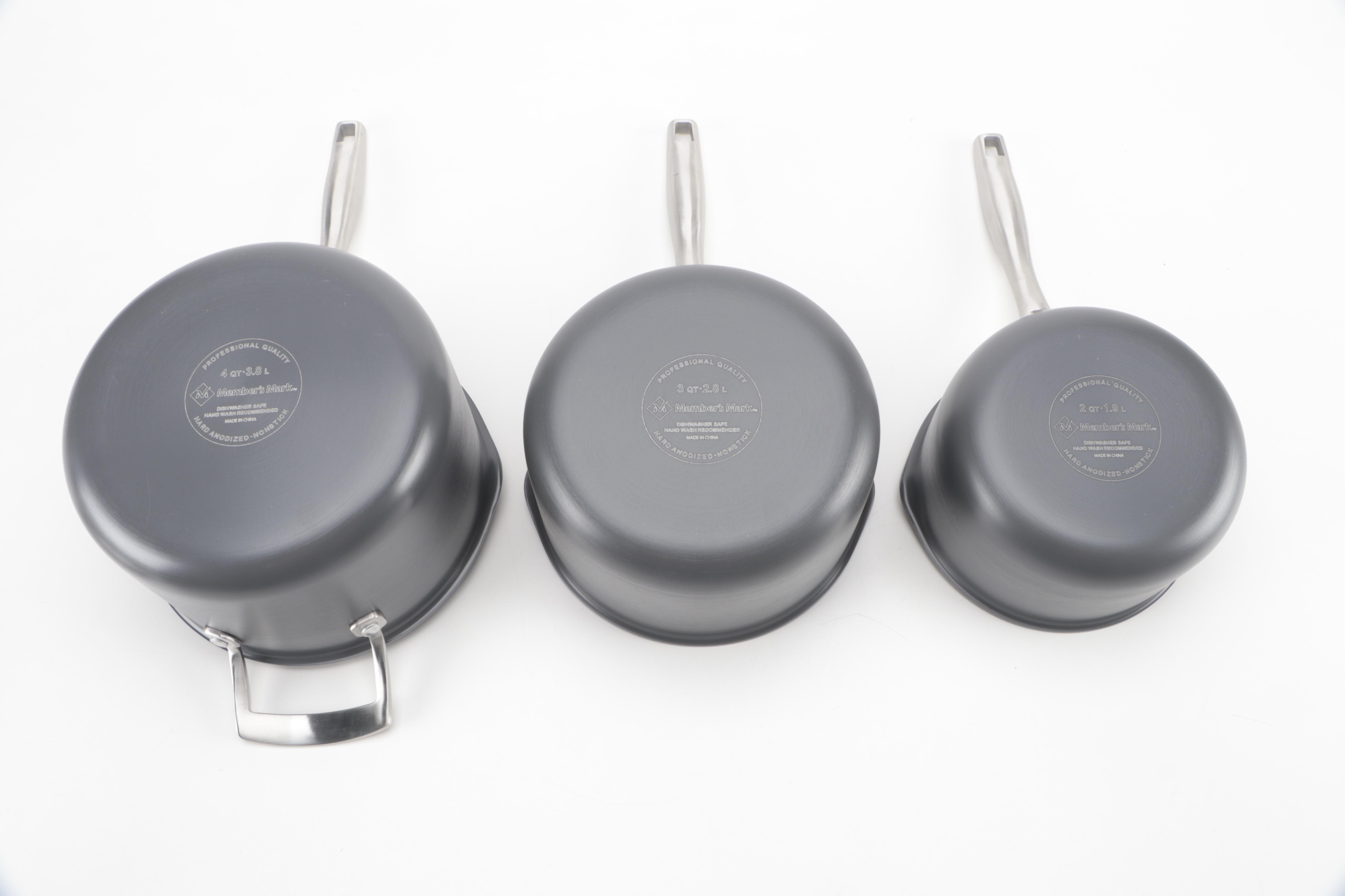 Member's Mark Hard Anodized Non-Stick Cookware Set
