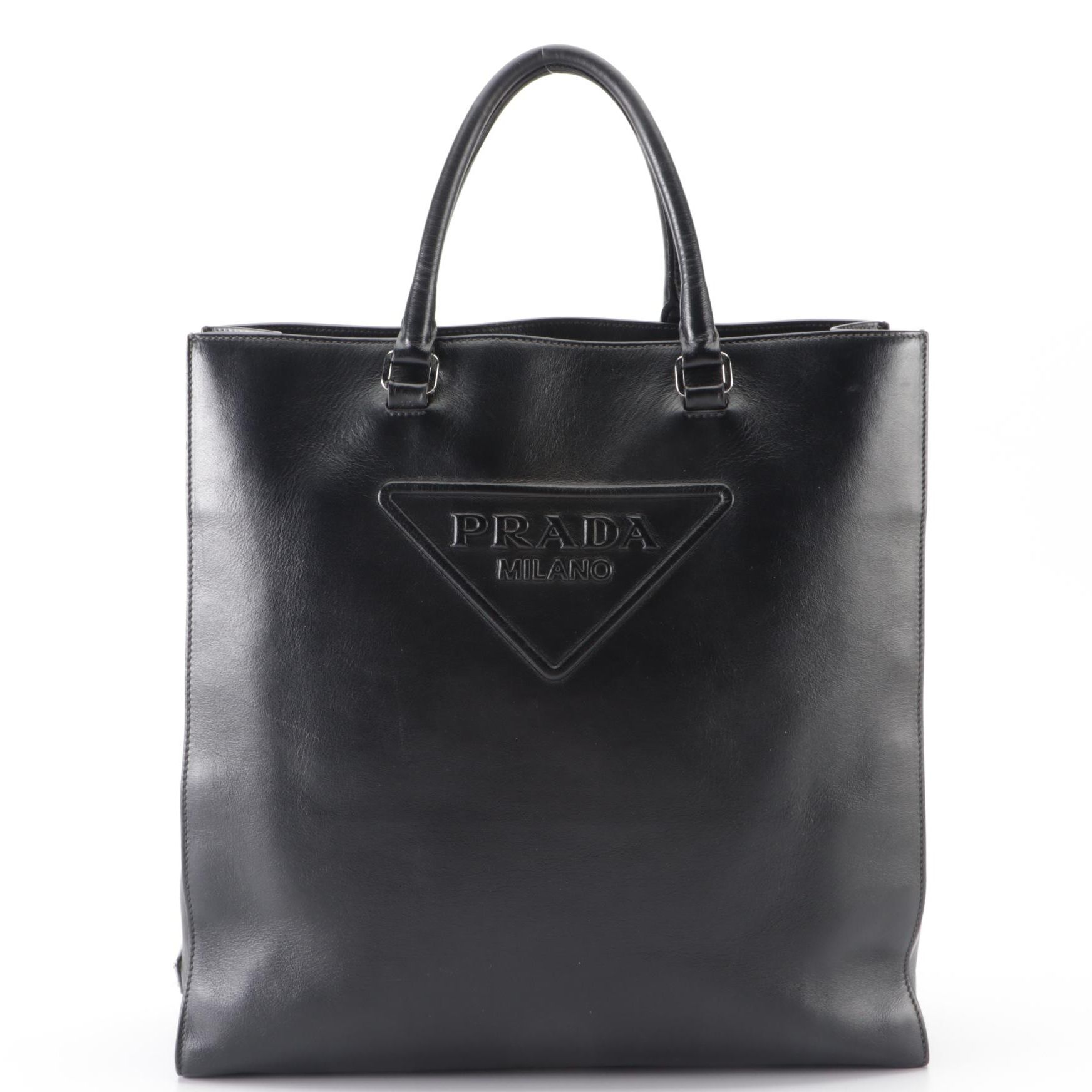 Prada Shopper Tote in Leather
