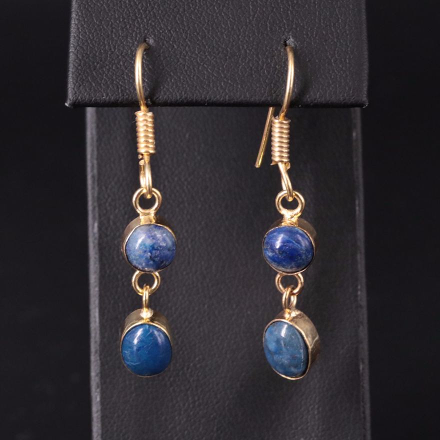 Lapis Dangle Earrings