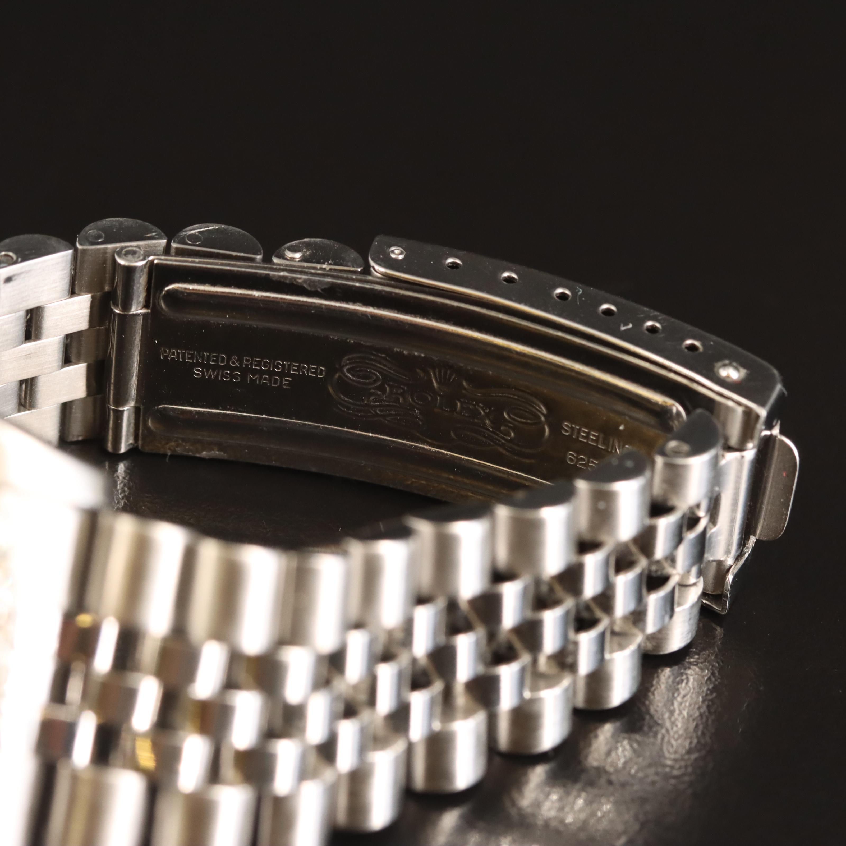 1982 Rolex Oyster Perpetual Datejust 3.20 CTW Diamond Bezel and Dial Watch