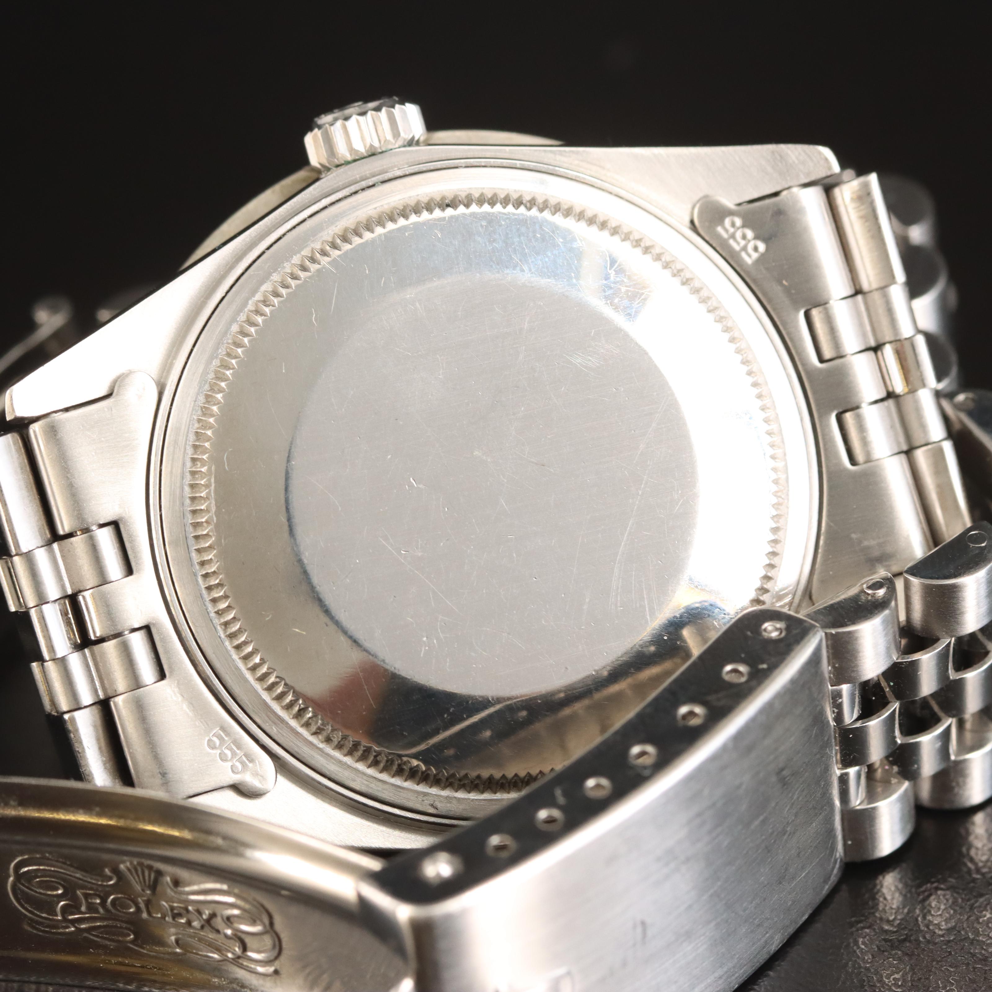 1982 Rolex Oyster Perpetual Datejust 3.20 CTW Diamond Bezel and Dial Watch