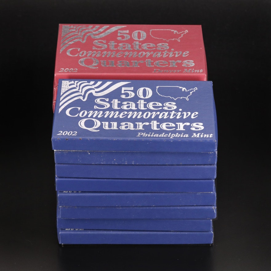 Sixteen U.S. Statehood Quarters Sets