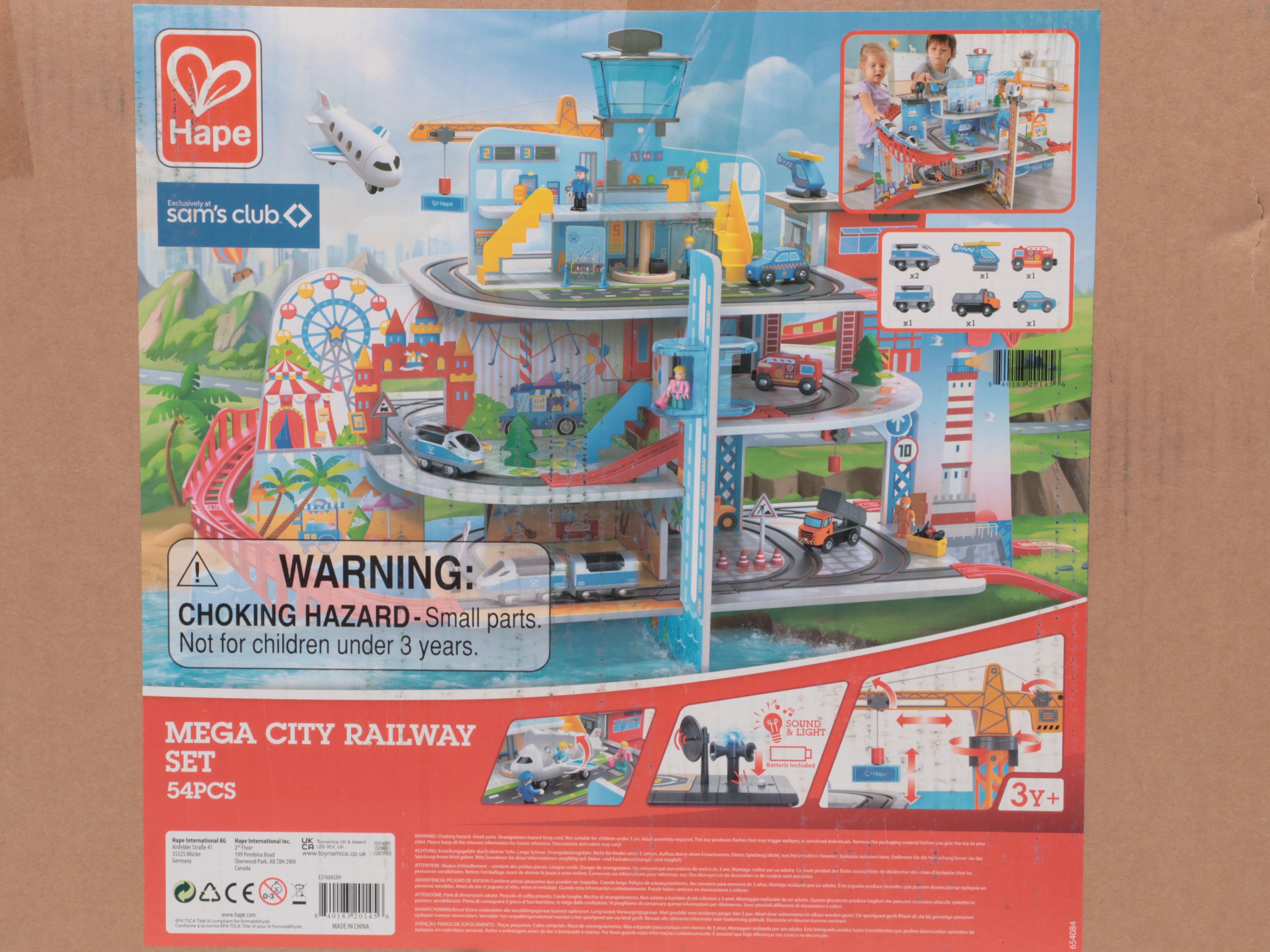 Hape Mega City Railway Set