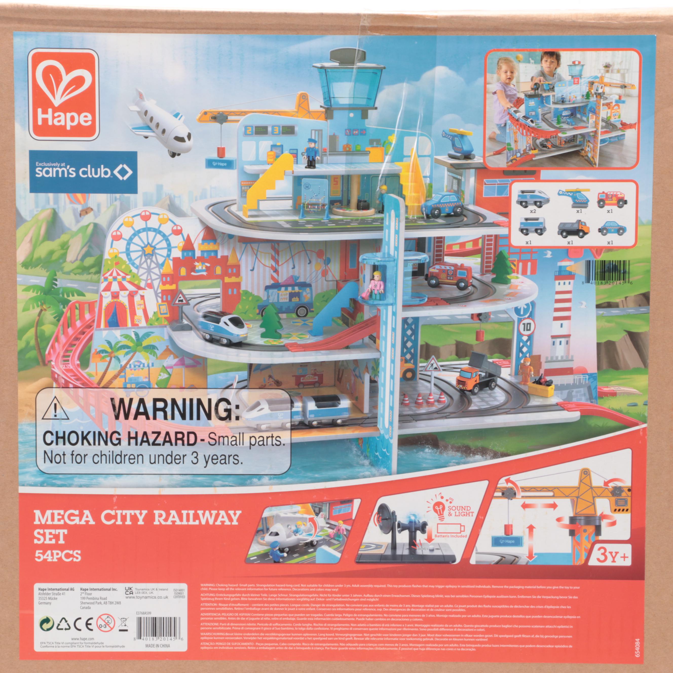 Hape Mega City Railway Set