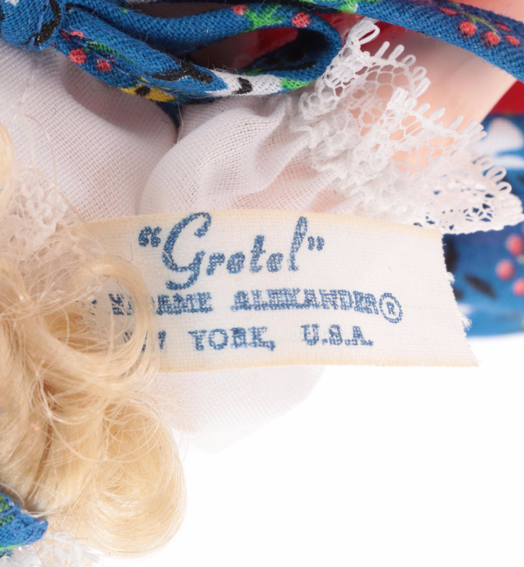 Madame Alexander Storyland Dolls Including "Hansel", "Gretel"