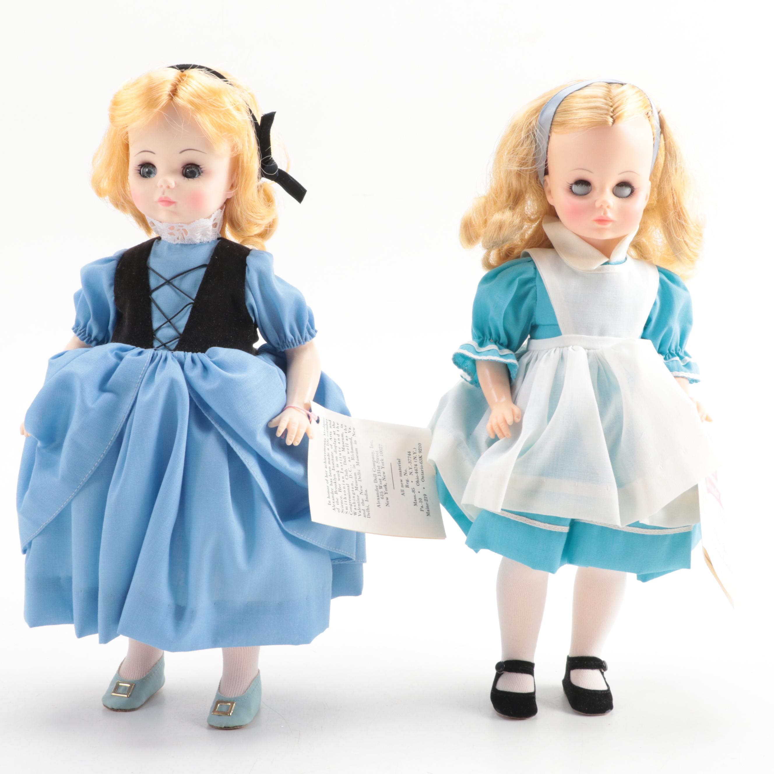 Madame Alexander Storyland Dolls Including "Hansel", "Gretel"