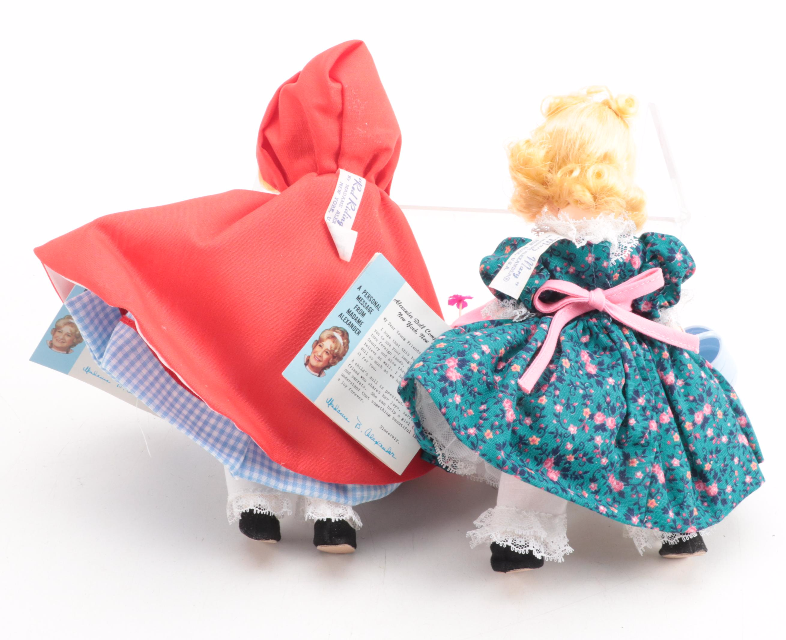 Madame Alexander Storyland Dolls Including "Hansel", "Gretel"