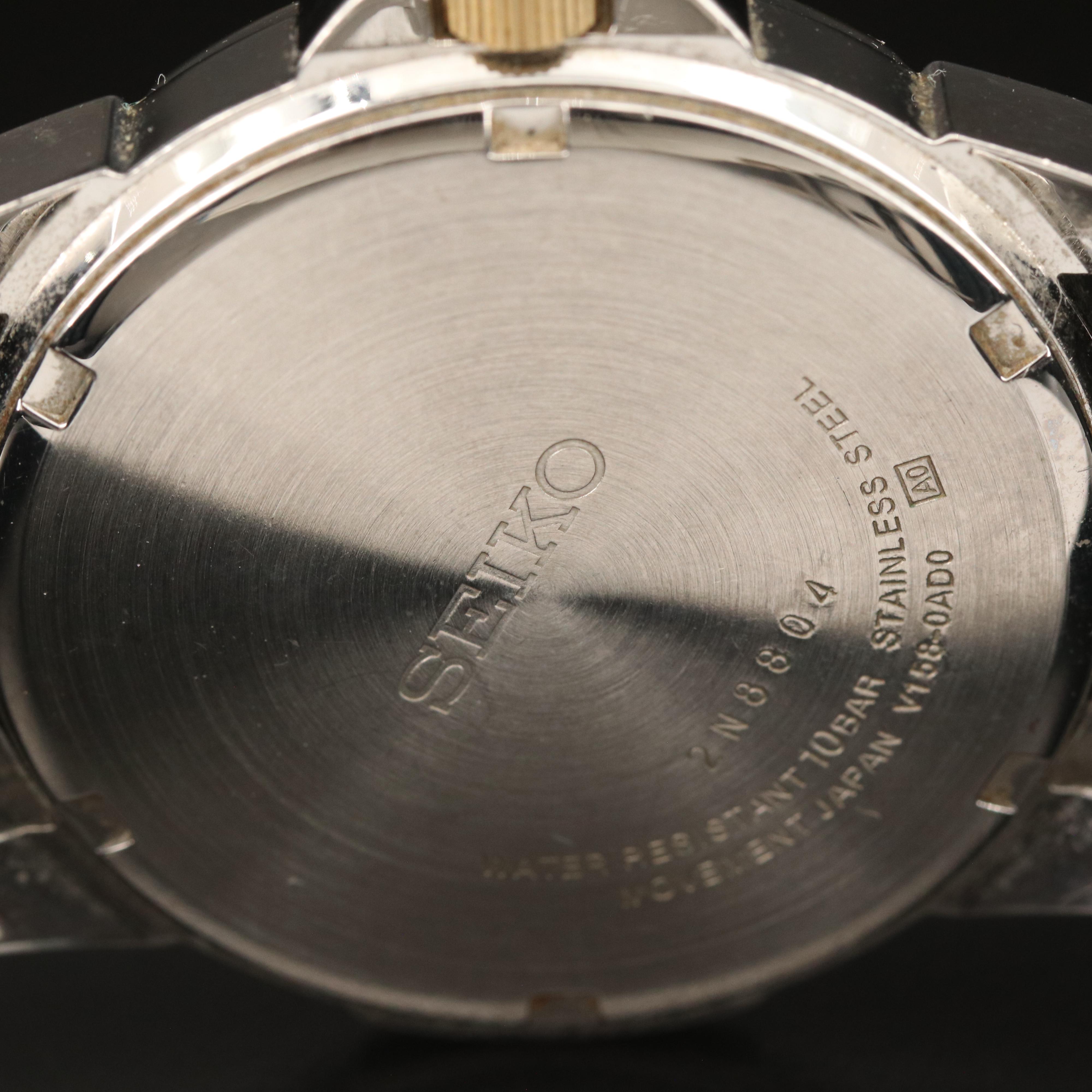 Seiko Solar Day/Date Watch