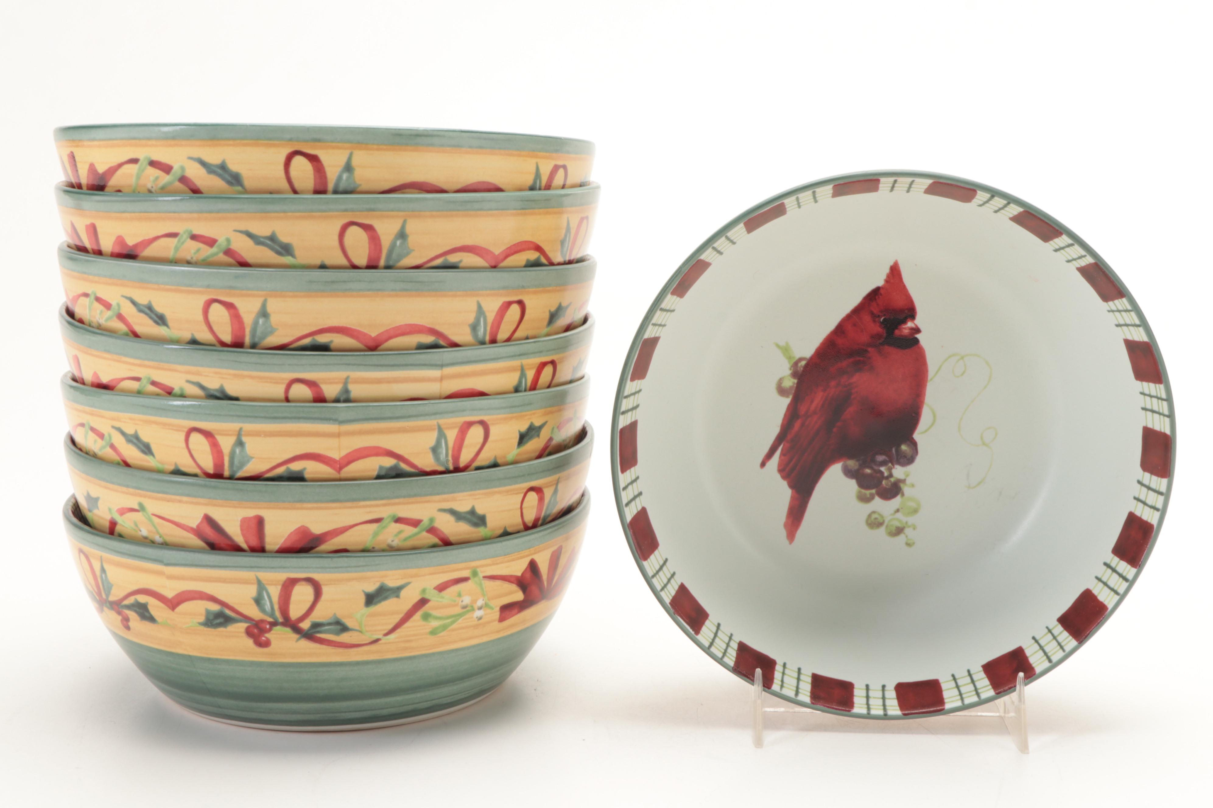 Lenox "Winter Greetings Everyday" Dinner Plates and Tableware