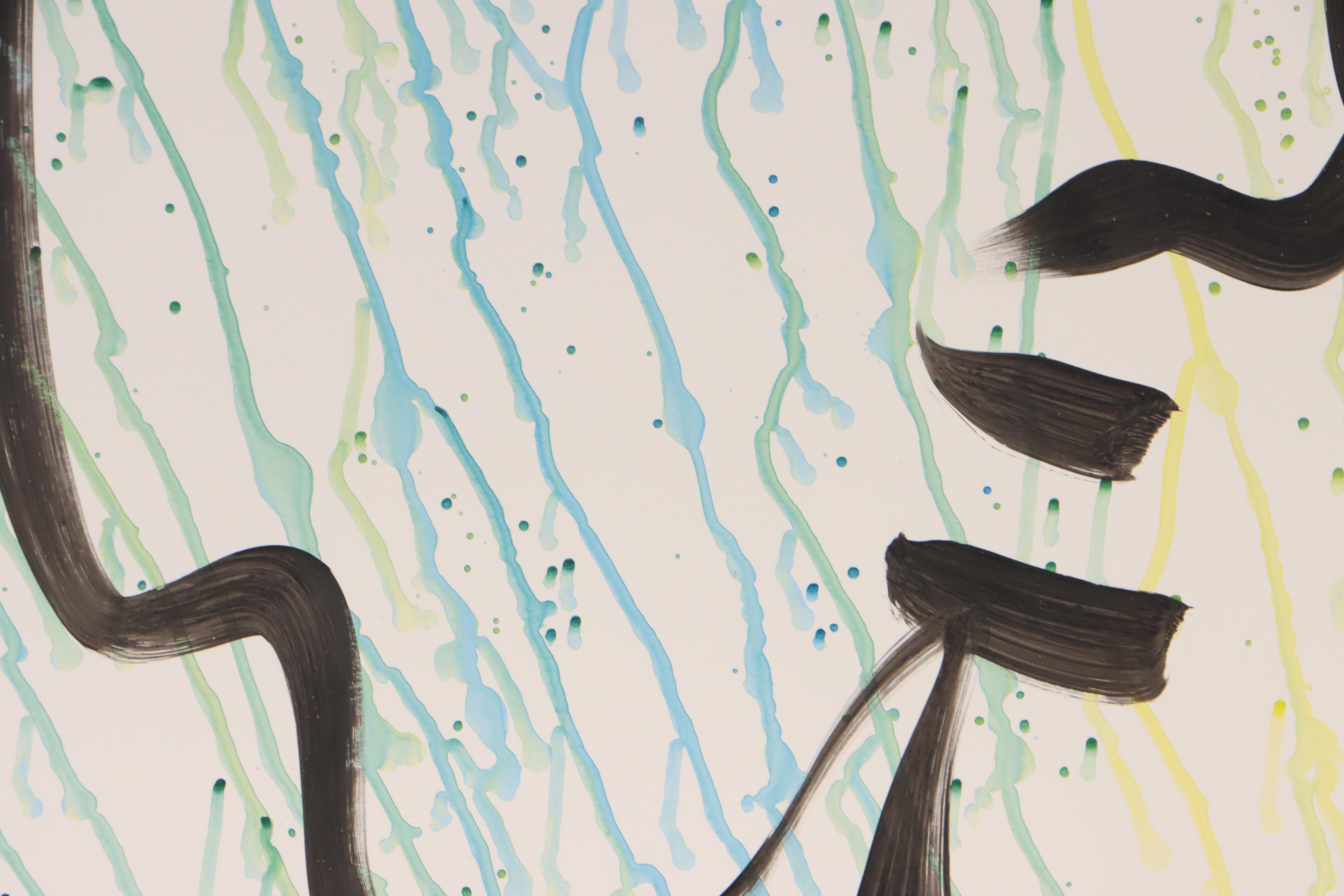 Peter Keil Abstract Acrylic Portrait