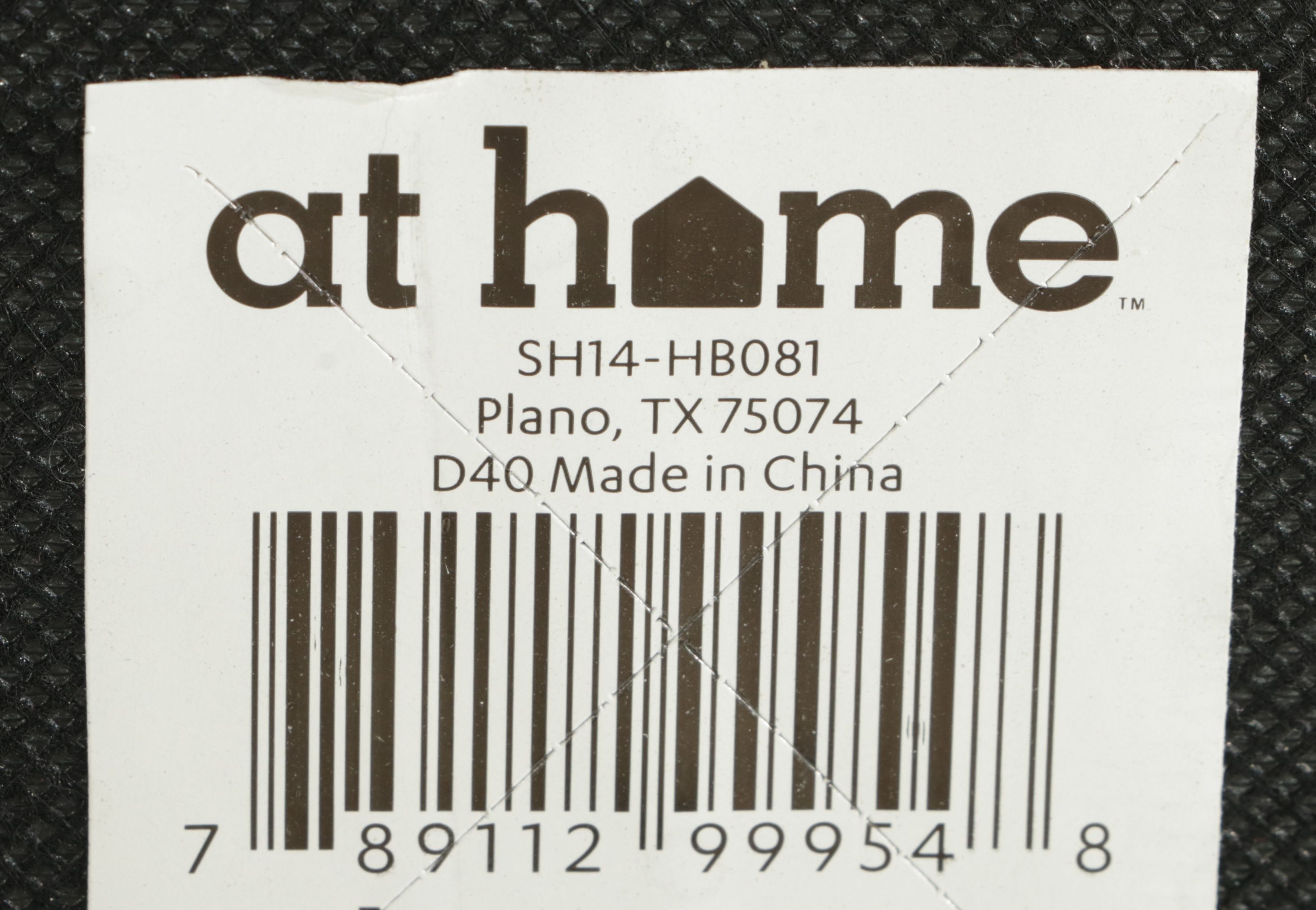 At Home Braided Banana Leaf Headboard and Metal Bed Frame in Queen Size