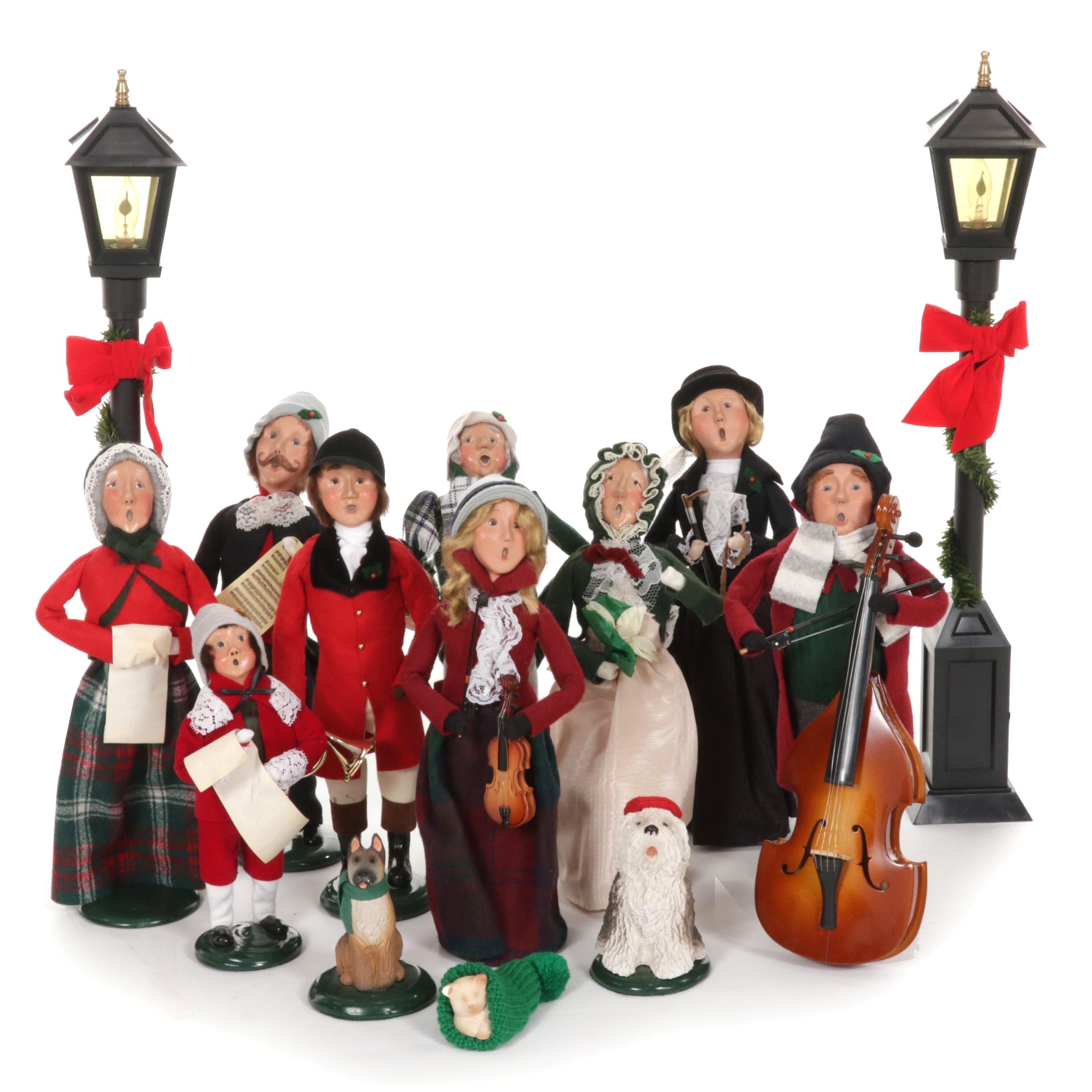 Byers' Choice "The Carolers" Christmas Figurines and Accessories