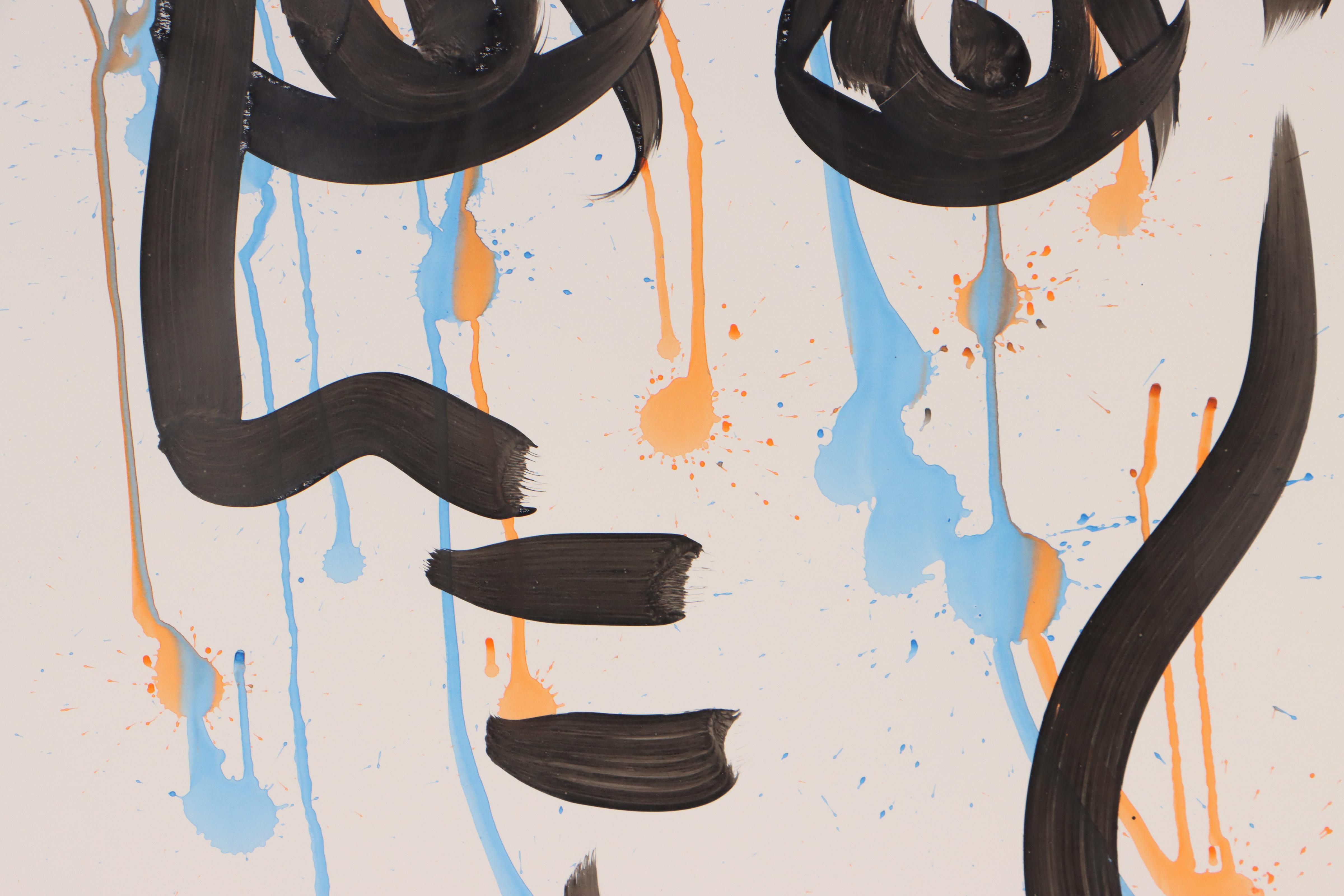 Peter Keil Abstract Acrylic Portrait