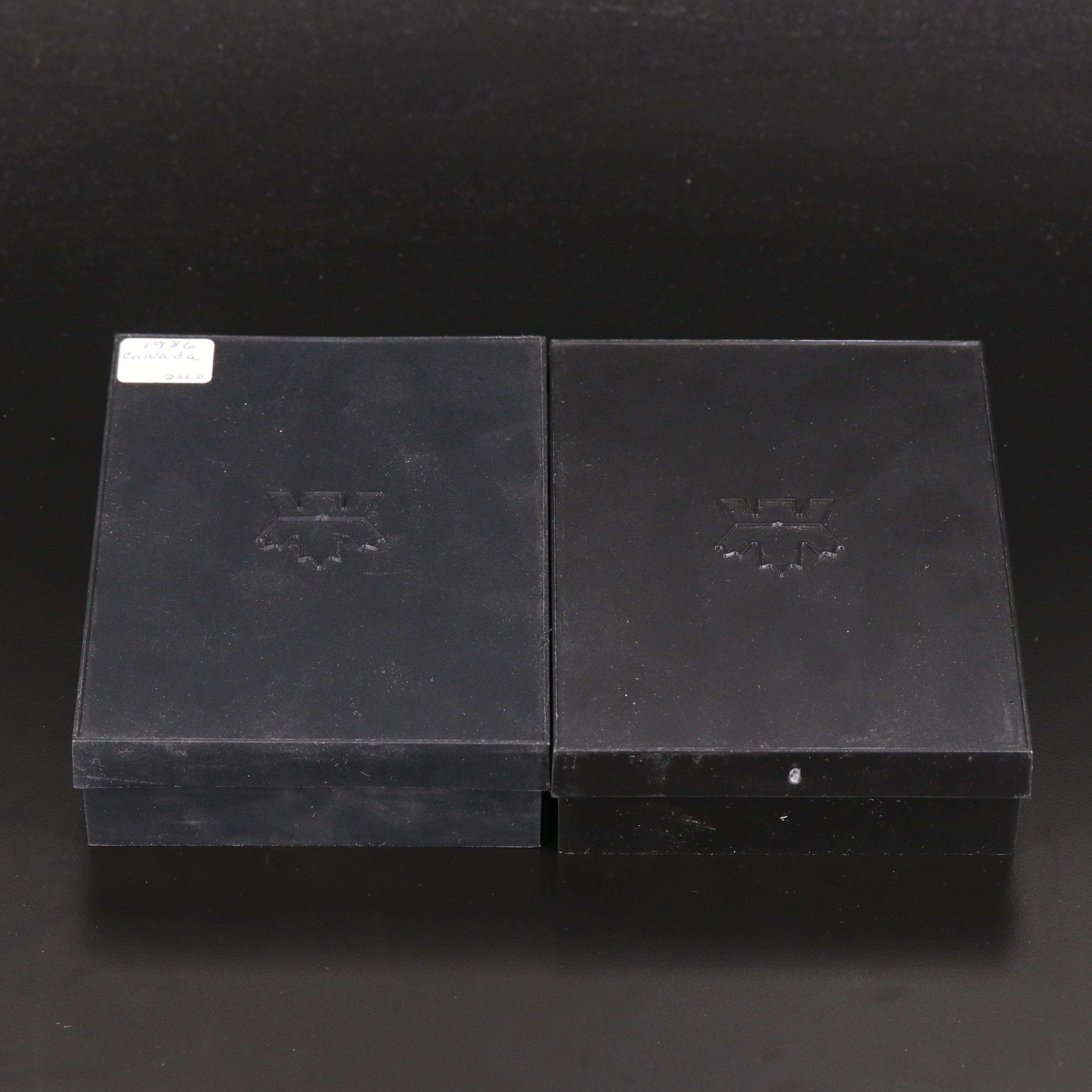 Five Canadian Coin Sets and One British Coin Set