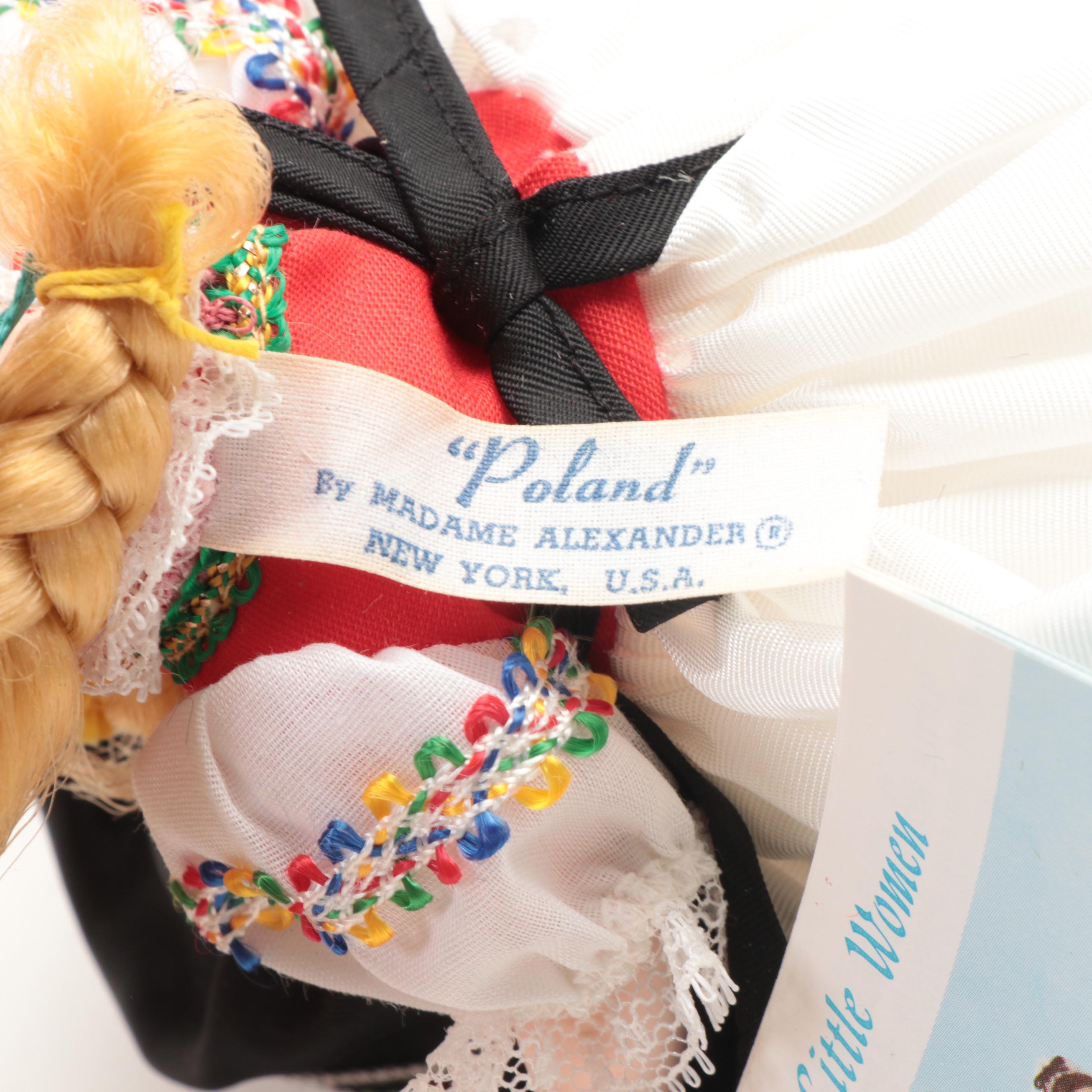 Israel, Poland, Switzerland and Other Madame Alexander Dolls of The World