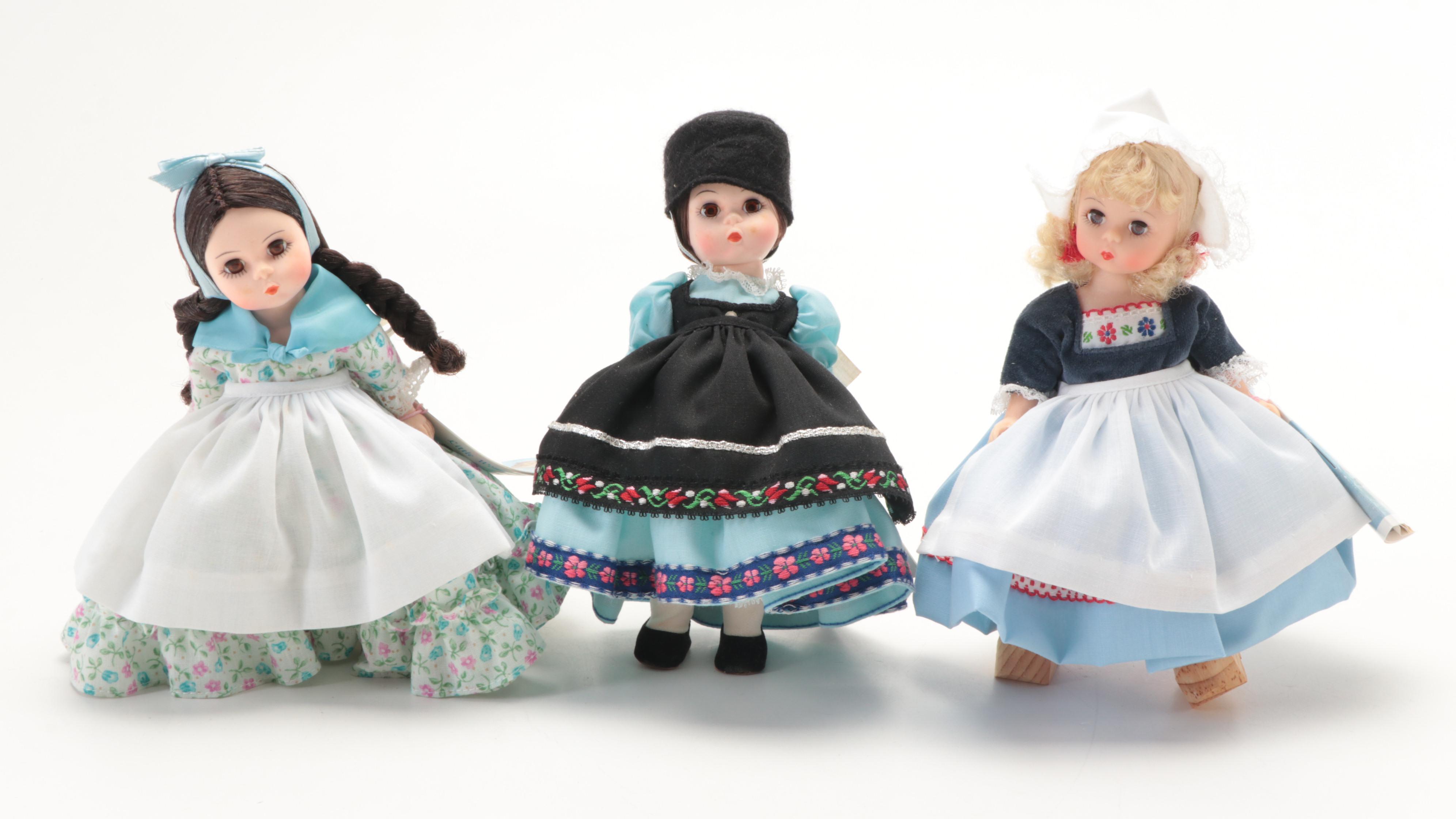 Israel, Poland, Switzerland and Other Madame Alexander Dolls of The World