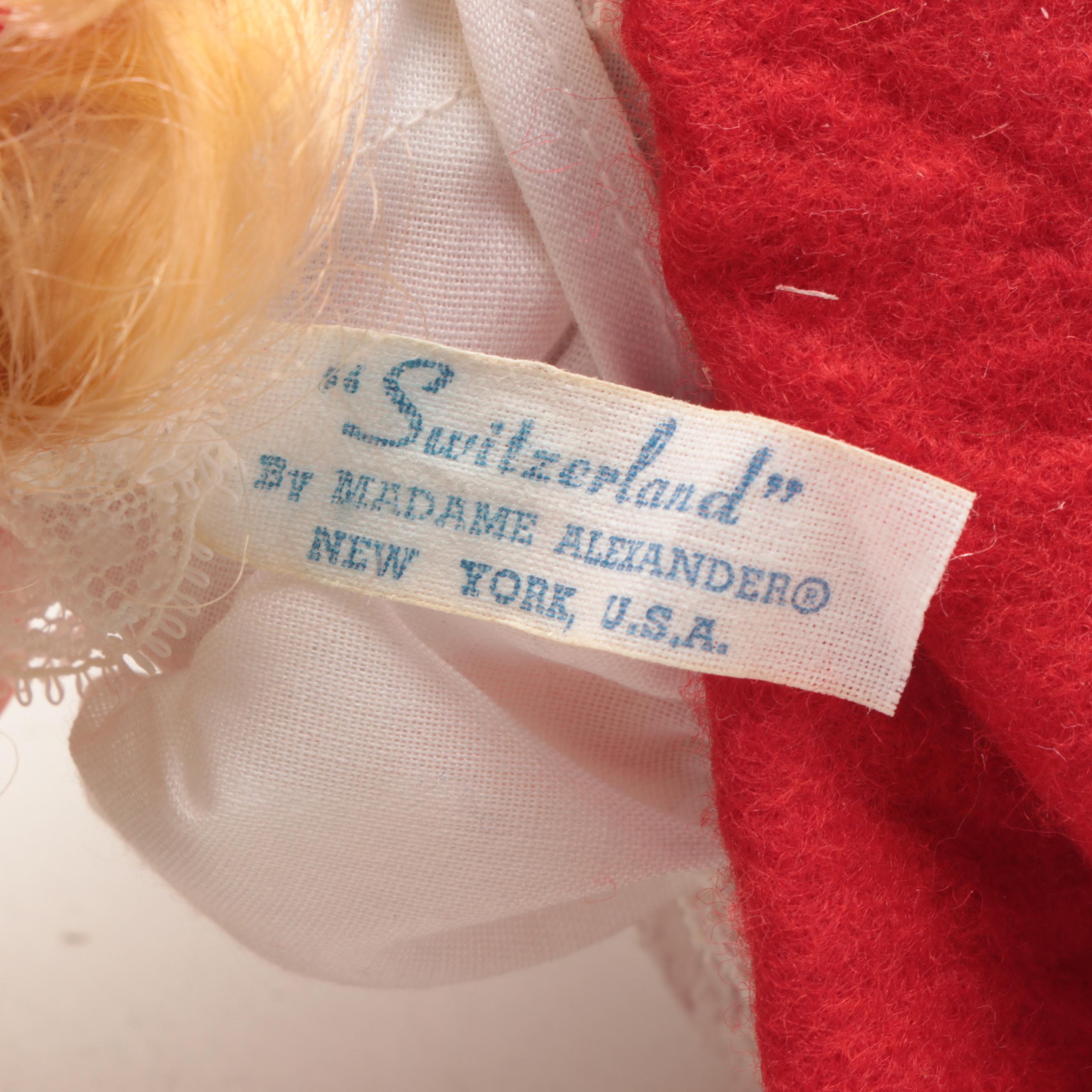 Israel, Poland, Switzerland and Other Madame Alexander Dolls of The World