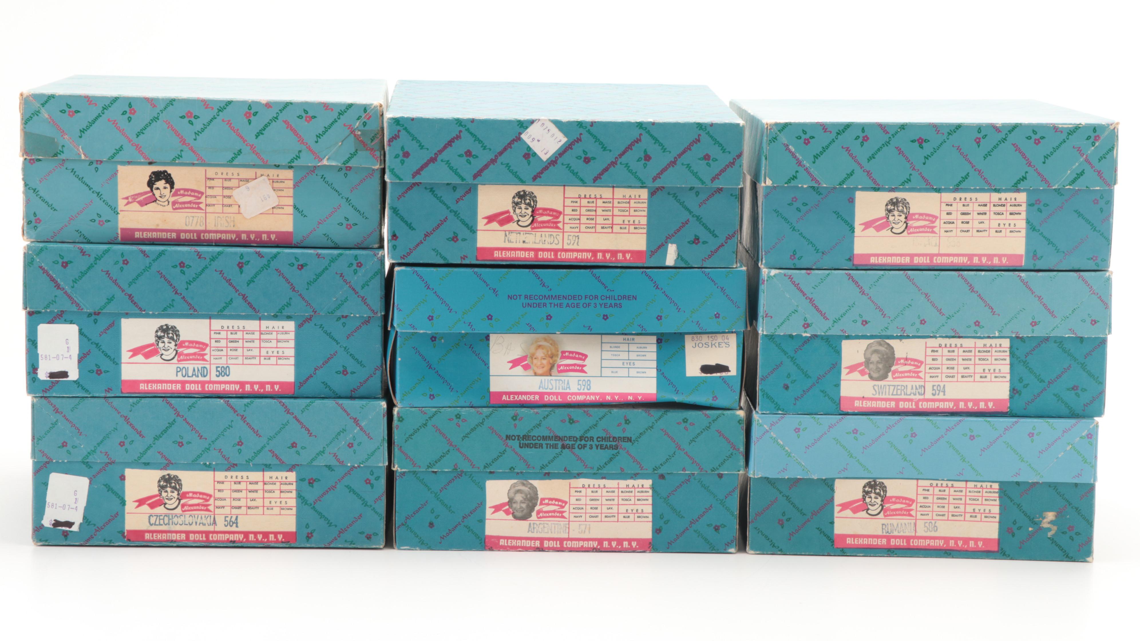 Israel, Poland, Switzerland and Other Madame Alexander Dolls of The World