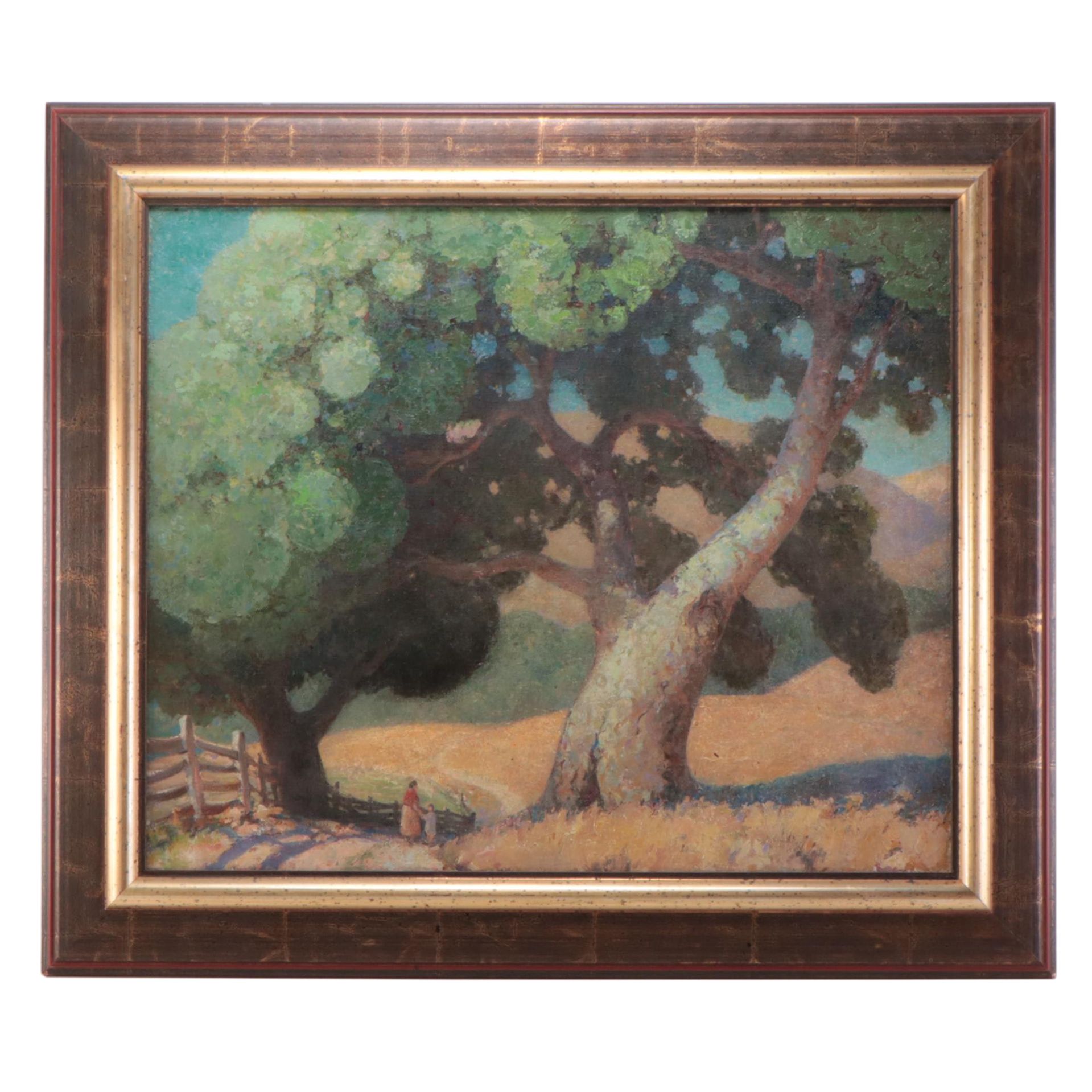 Country Landscape Oil Painting