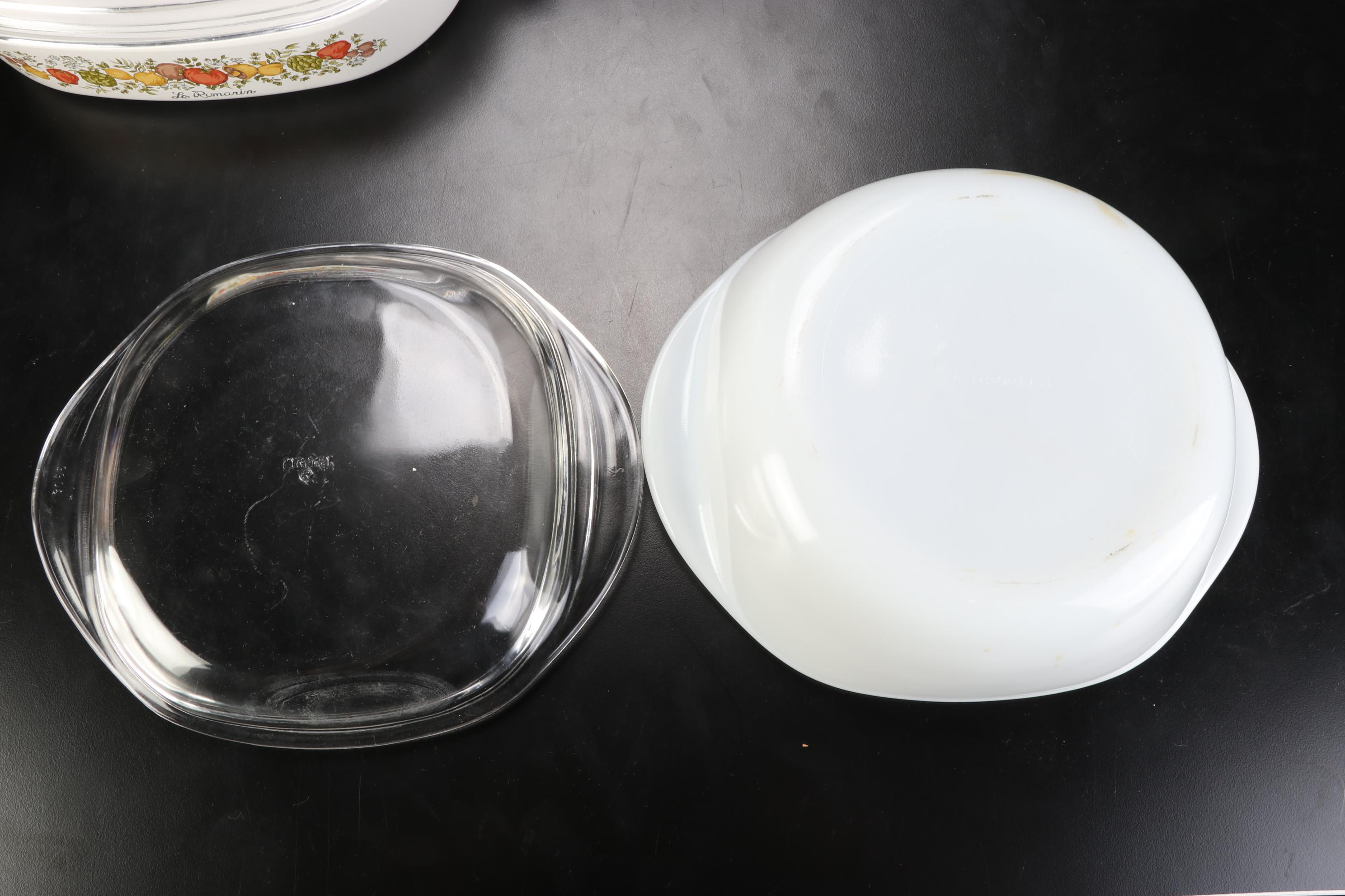 Pyrex, CorningWare, Fire-King and More Casserole Dishes and Mixing Bowls