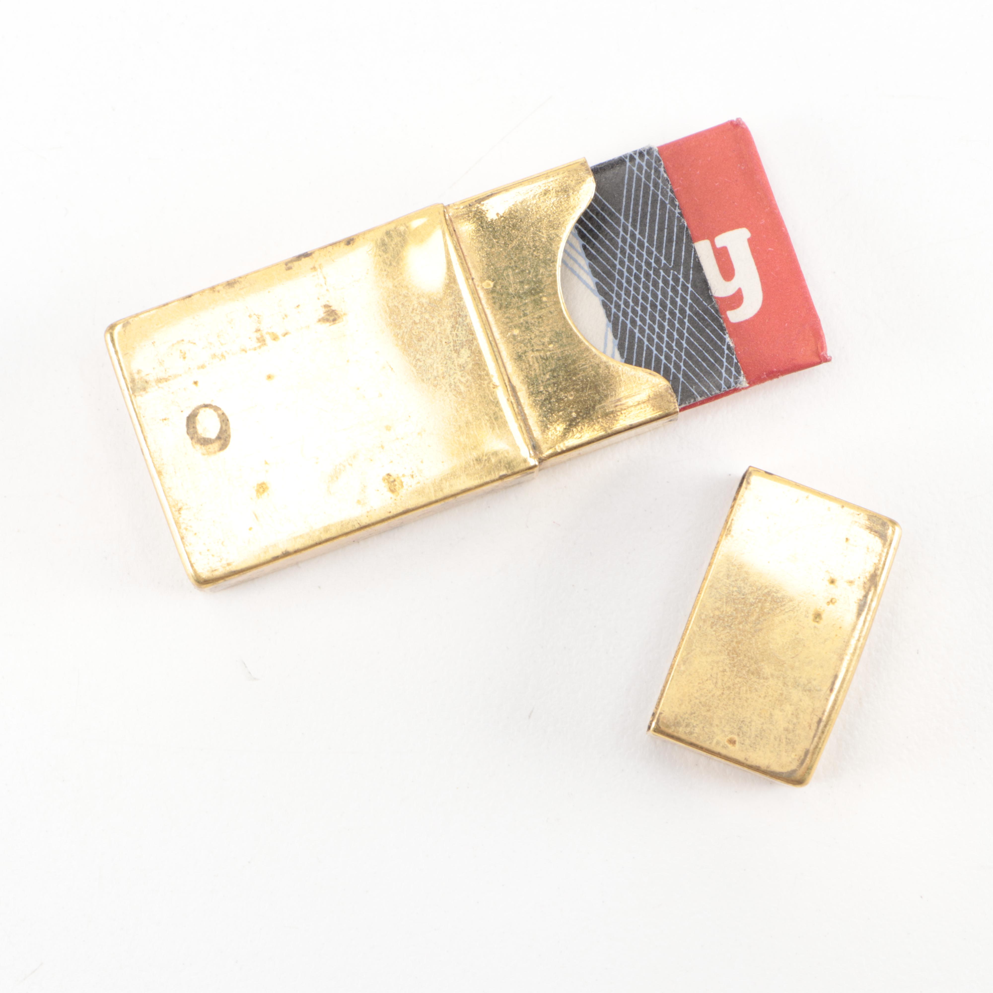 Gillette Richwood Double Edge Safety Razor with Blade Case