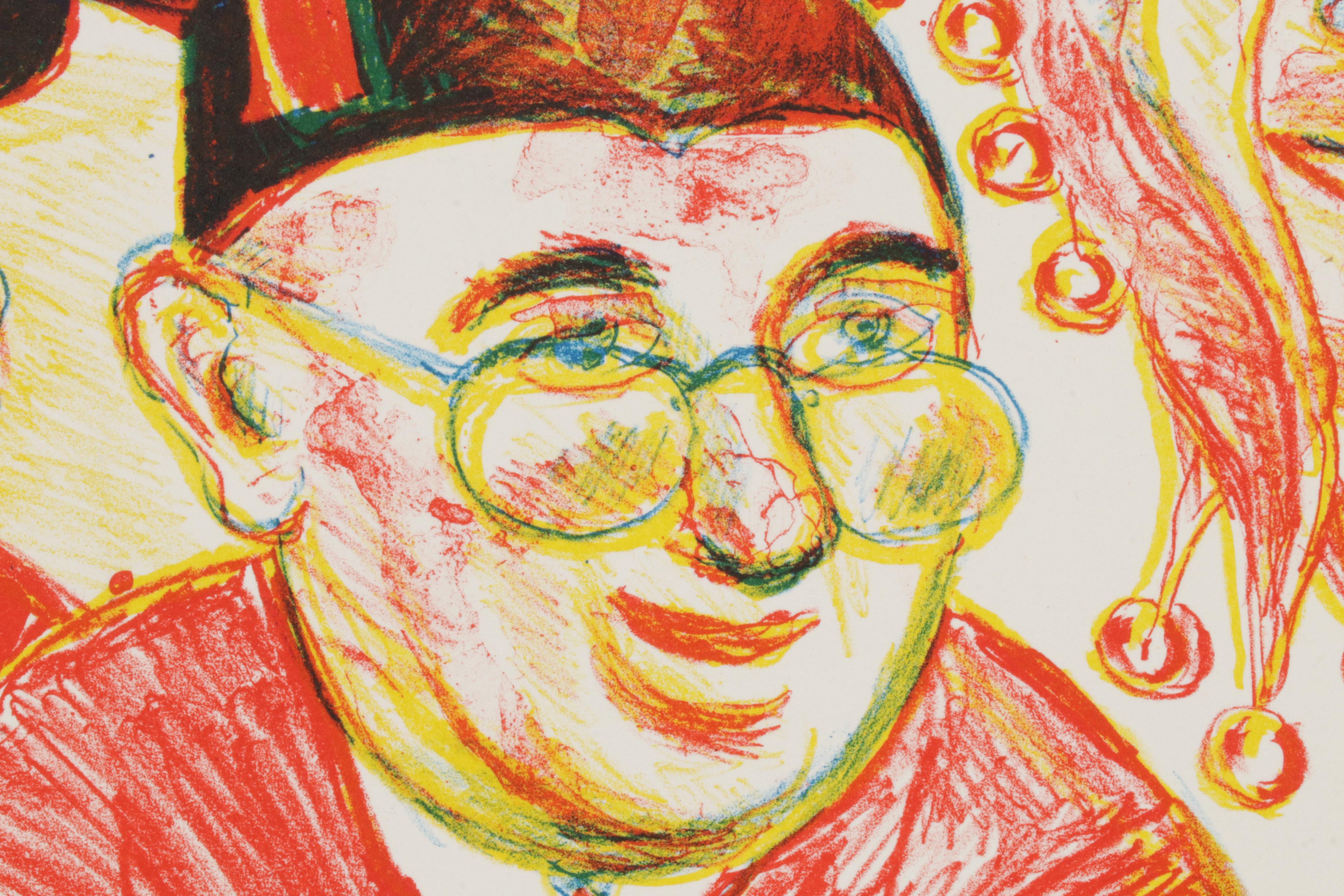 Sidney Chafetz Color Lithograph "Panem et Circenses," Circa 2001