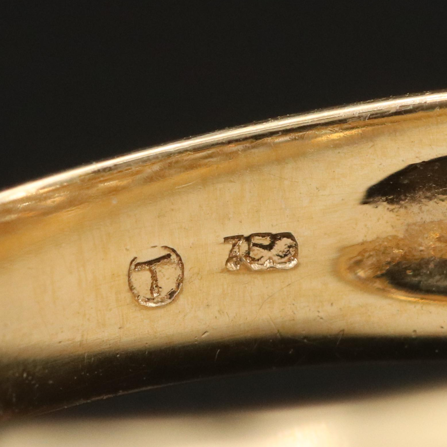 18K 0.49 CTW Diamond Dome Ring