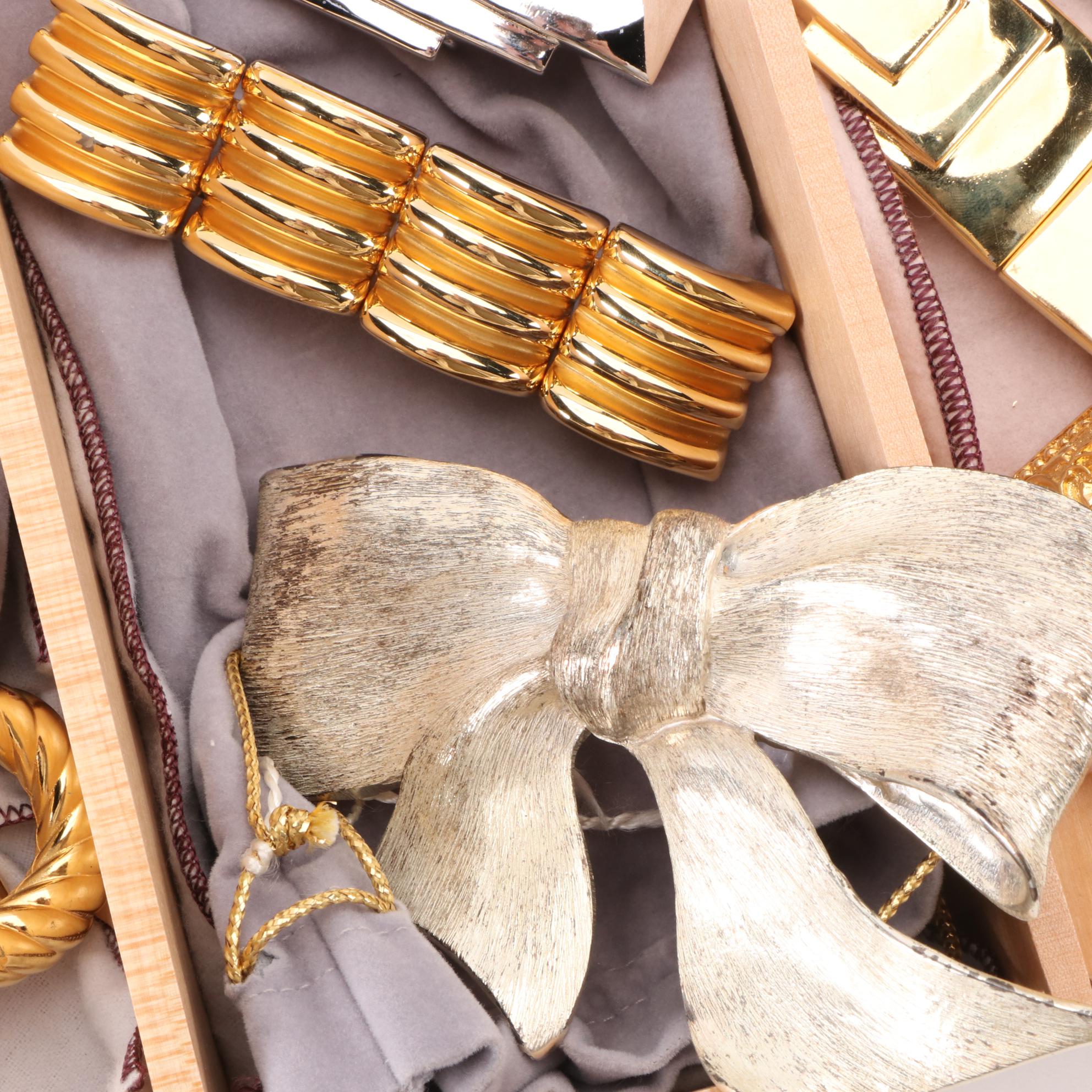 Alexis Kirk and Christopher Ross Metal Belt Buckles