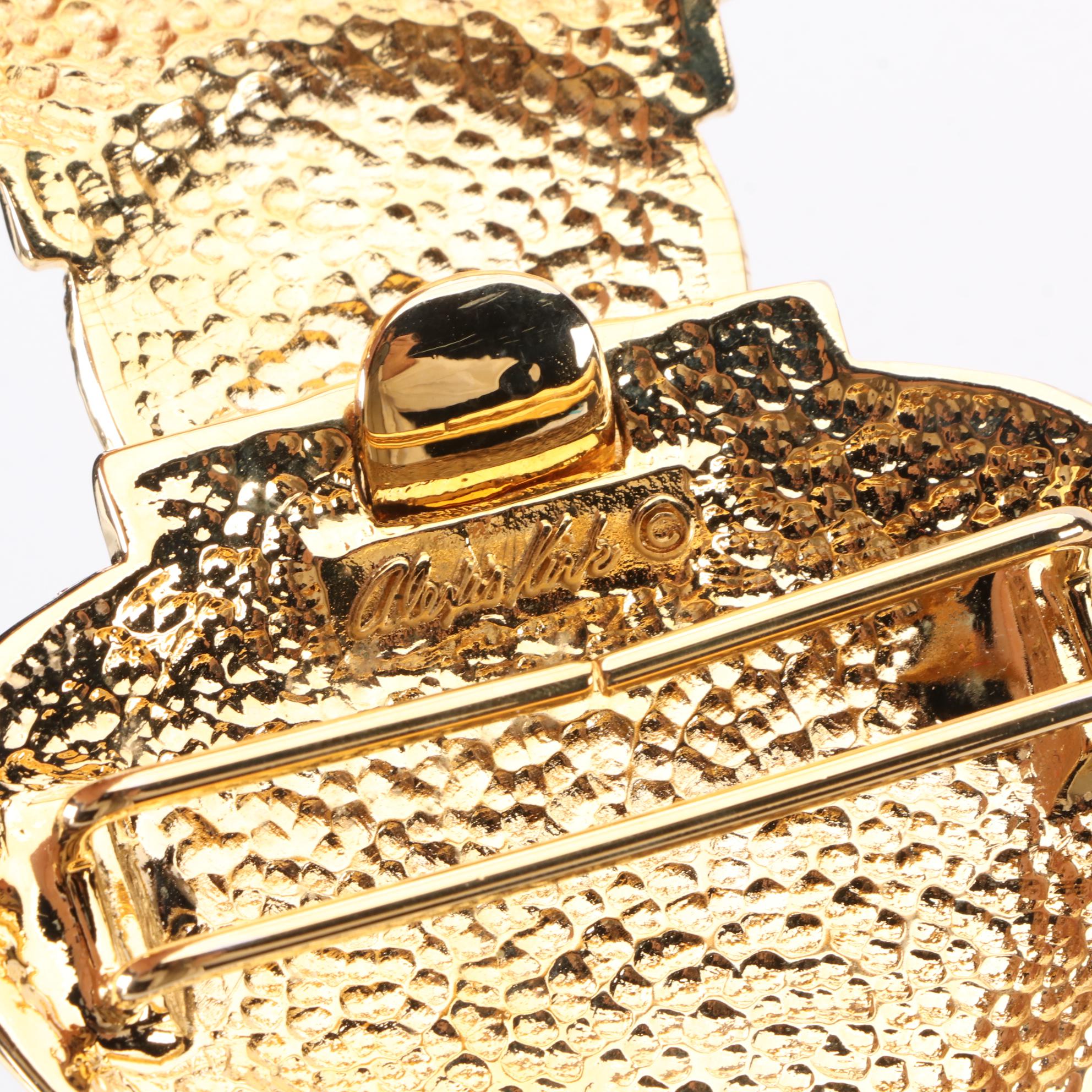 Alexis Kirk and Christopher Ross Metal Belt Buckles