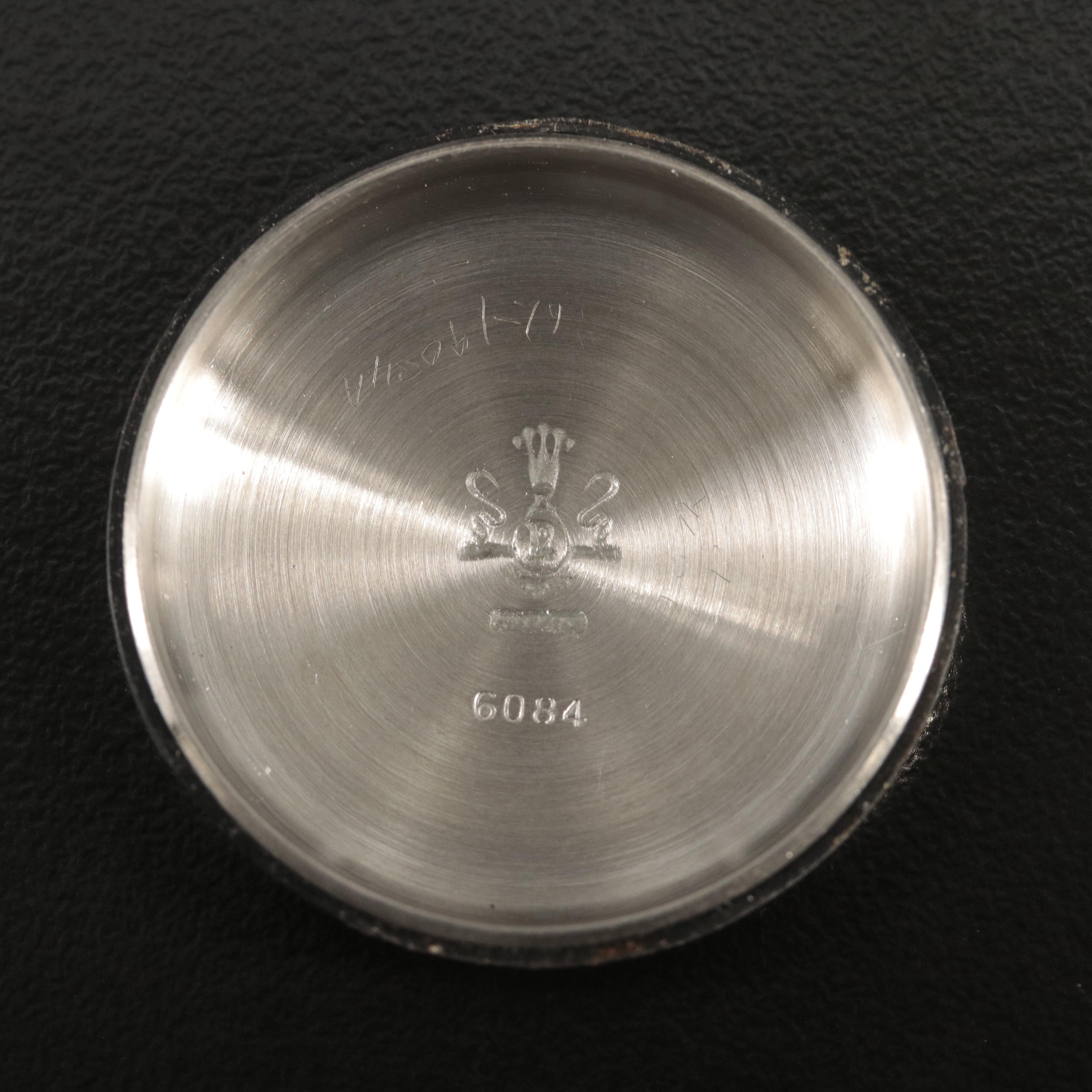 1952 Rolex Oyster Perpetual "Semi Bubble Back" Watch