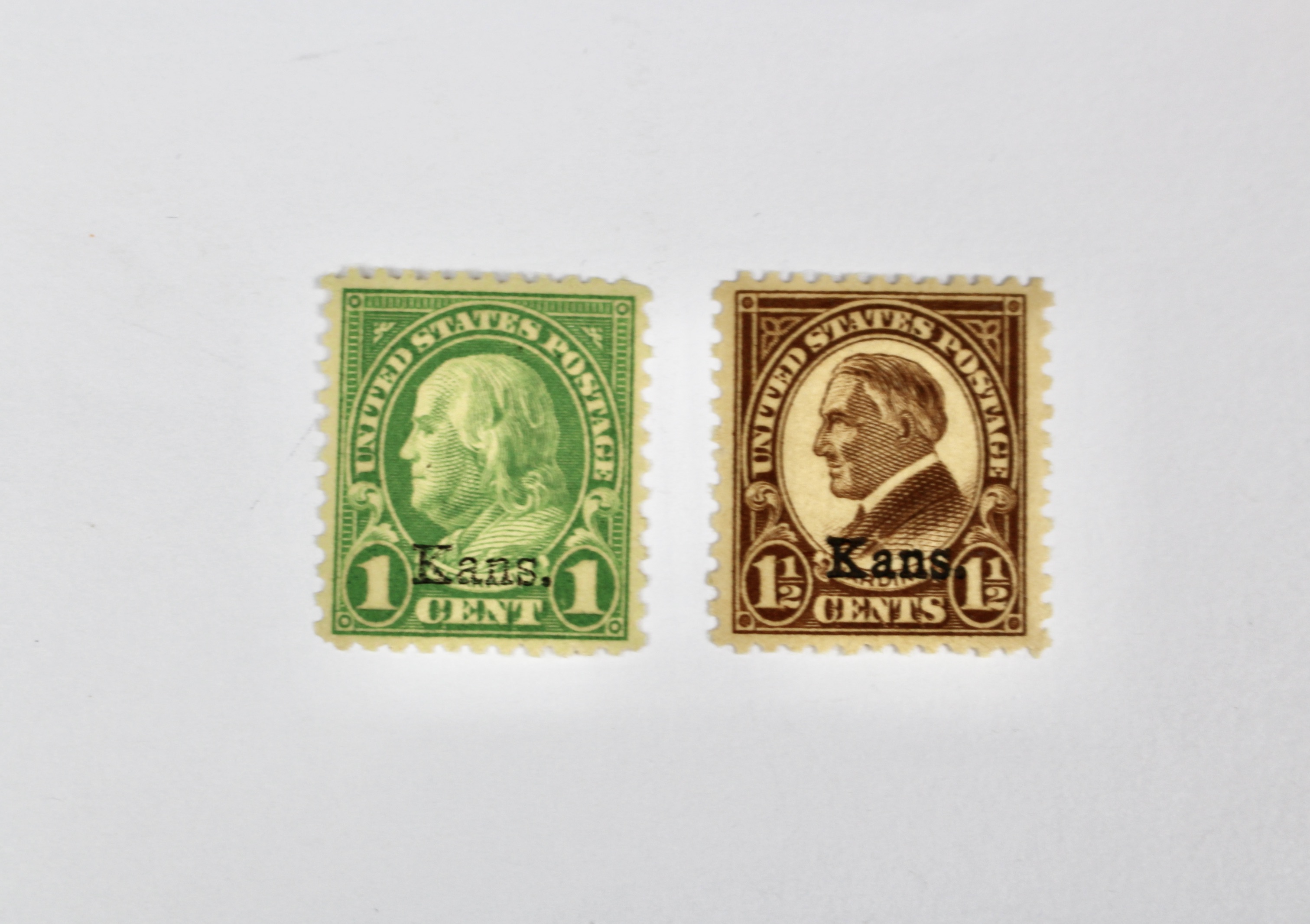 Complete Group of Kansas Nebraska Stamps - Scott#s 658-679