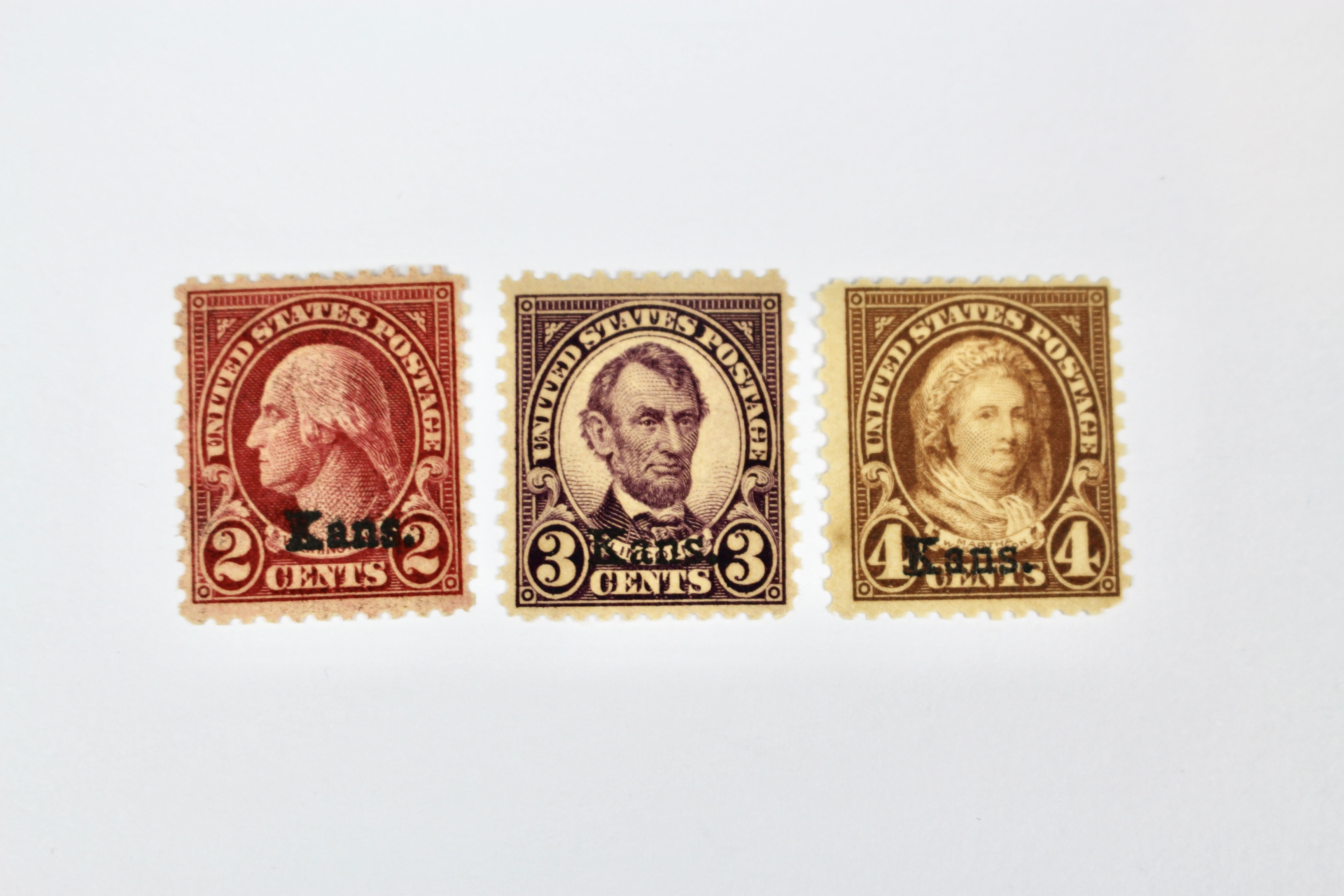 Complete Group of Kansas Nebraska Stamps - Scott#s 658-679