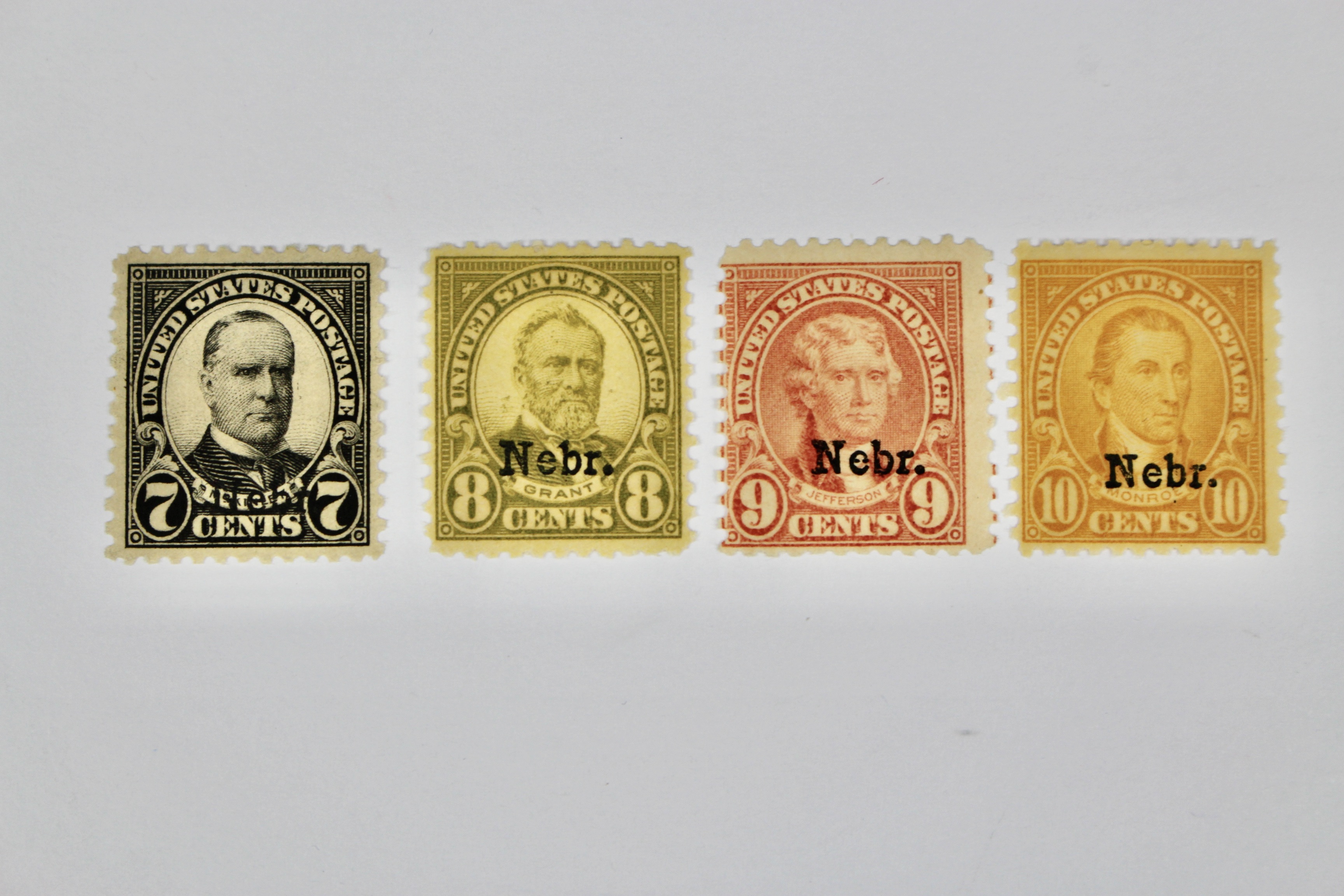 Complete Group of Kansas Nebraska Stamps - Scott#s 658-679