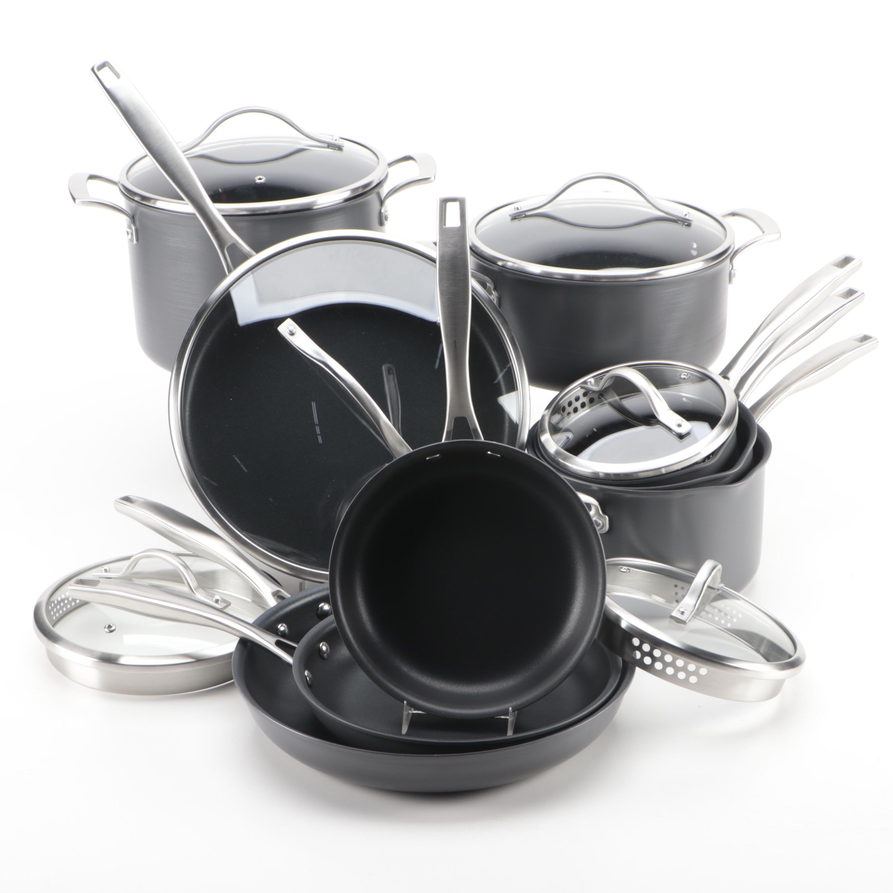 Member's Mark Hard Anodized Non-Stick Cookware Set