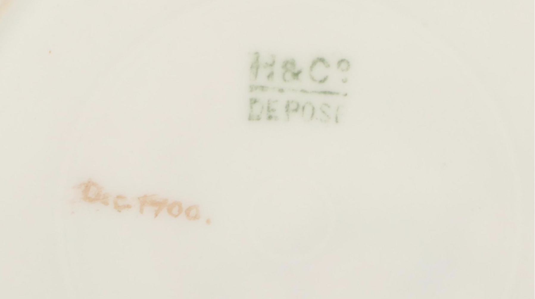 Haviland & Co. Hand-Painted Floral Motif Porcelain Demitasse Cups, circa 1900