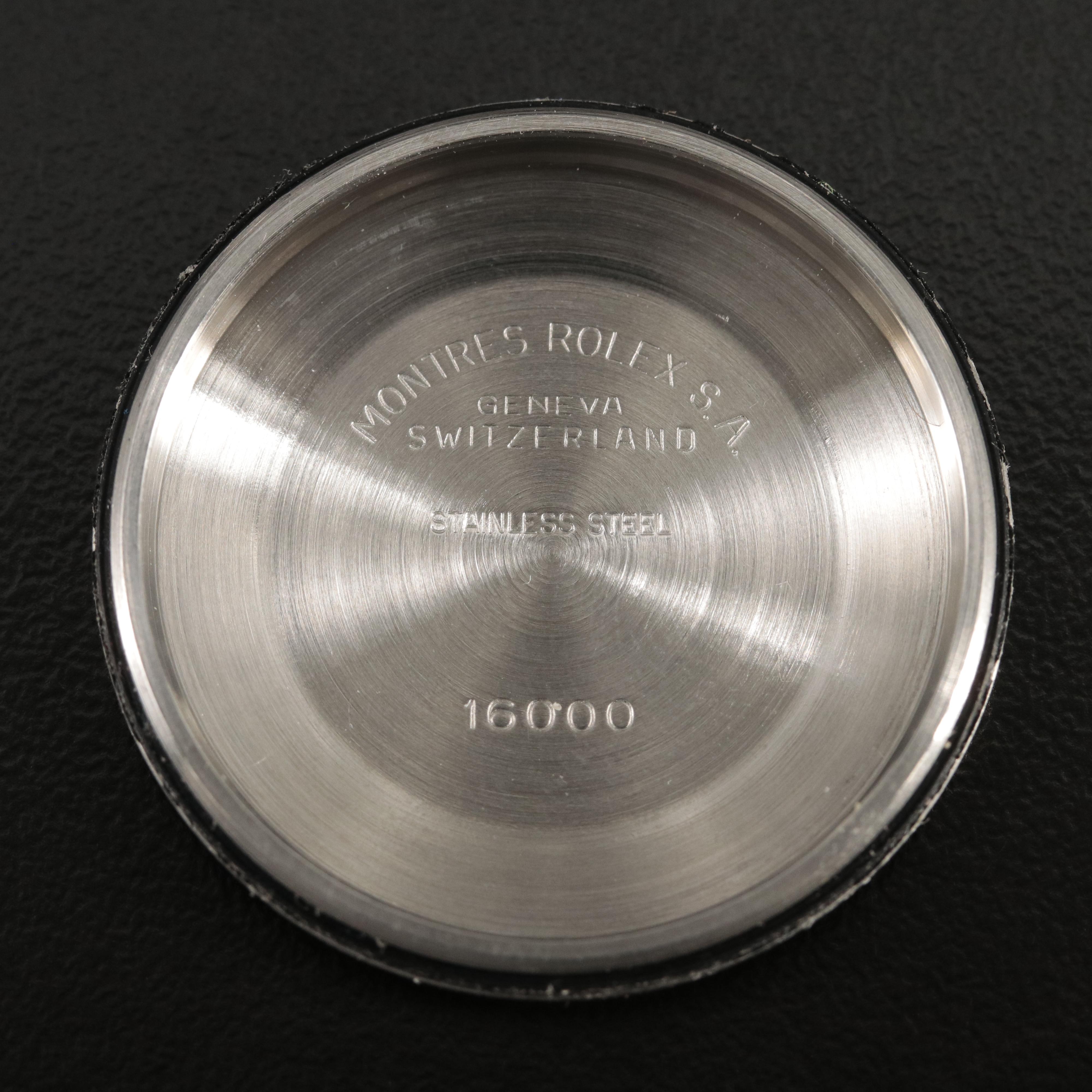 1982 Rolex Datejust Blue Dial Watch