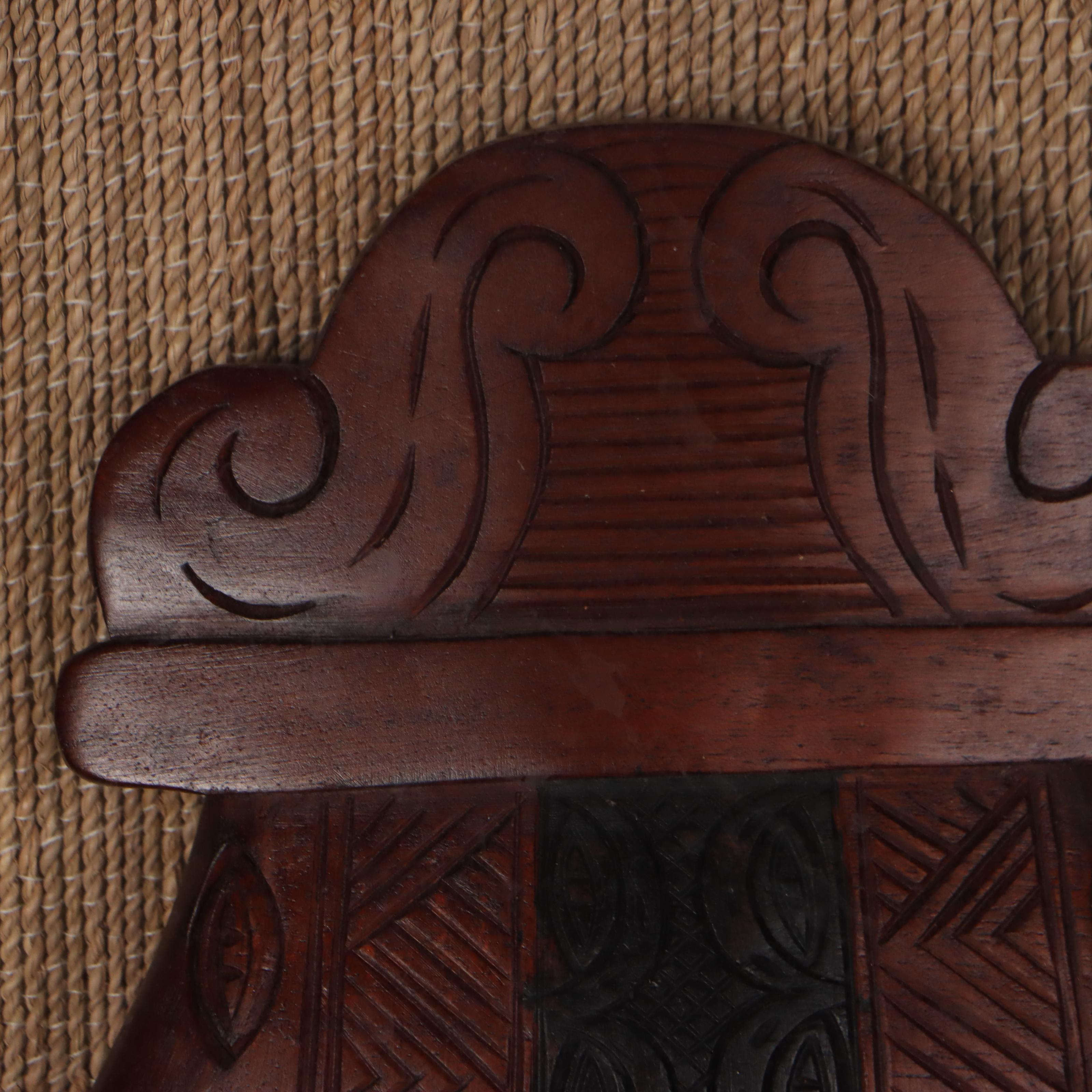 Carved Wood Sculpture in Presentation Box