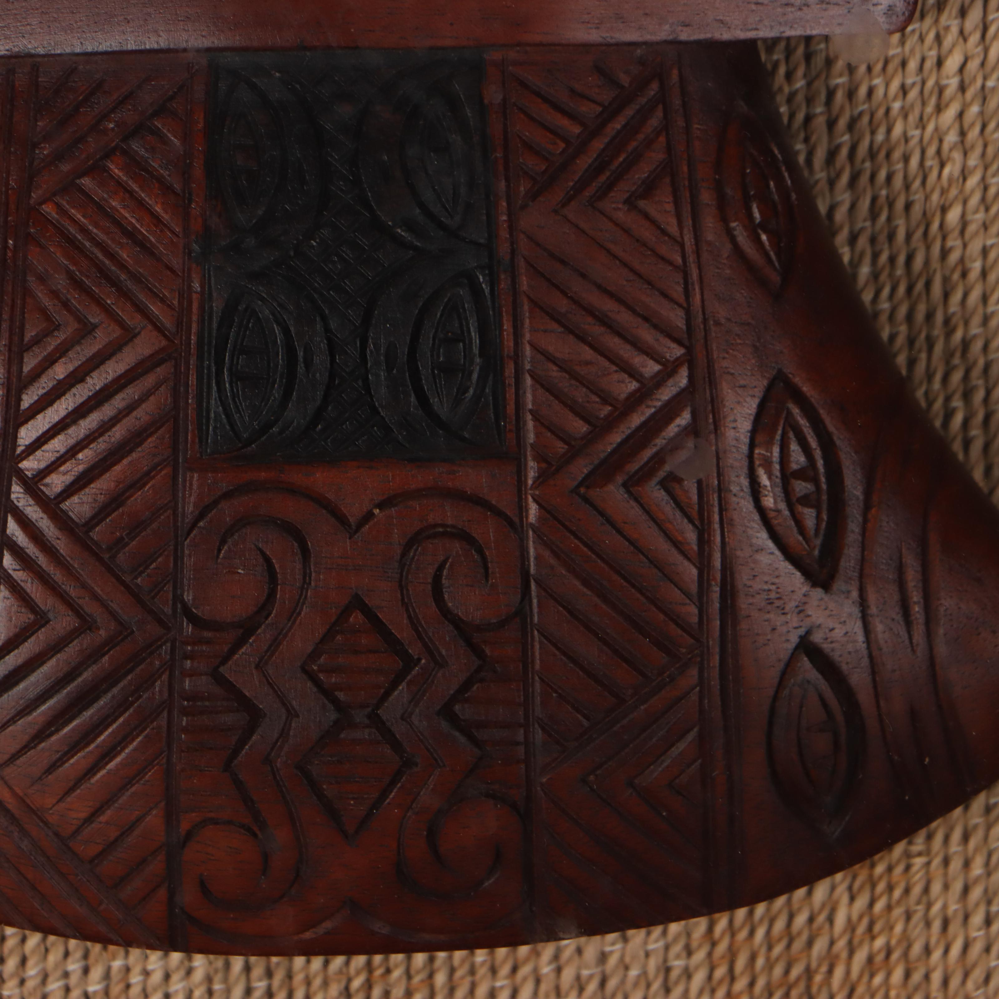 Carved Wood Sculpture in Presentation Box