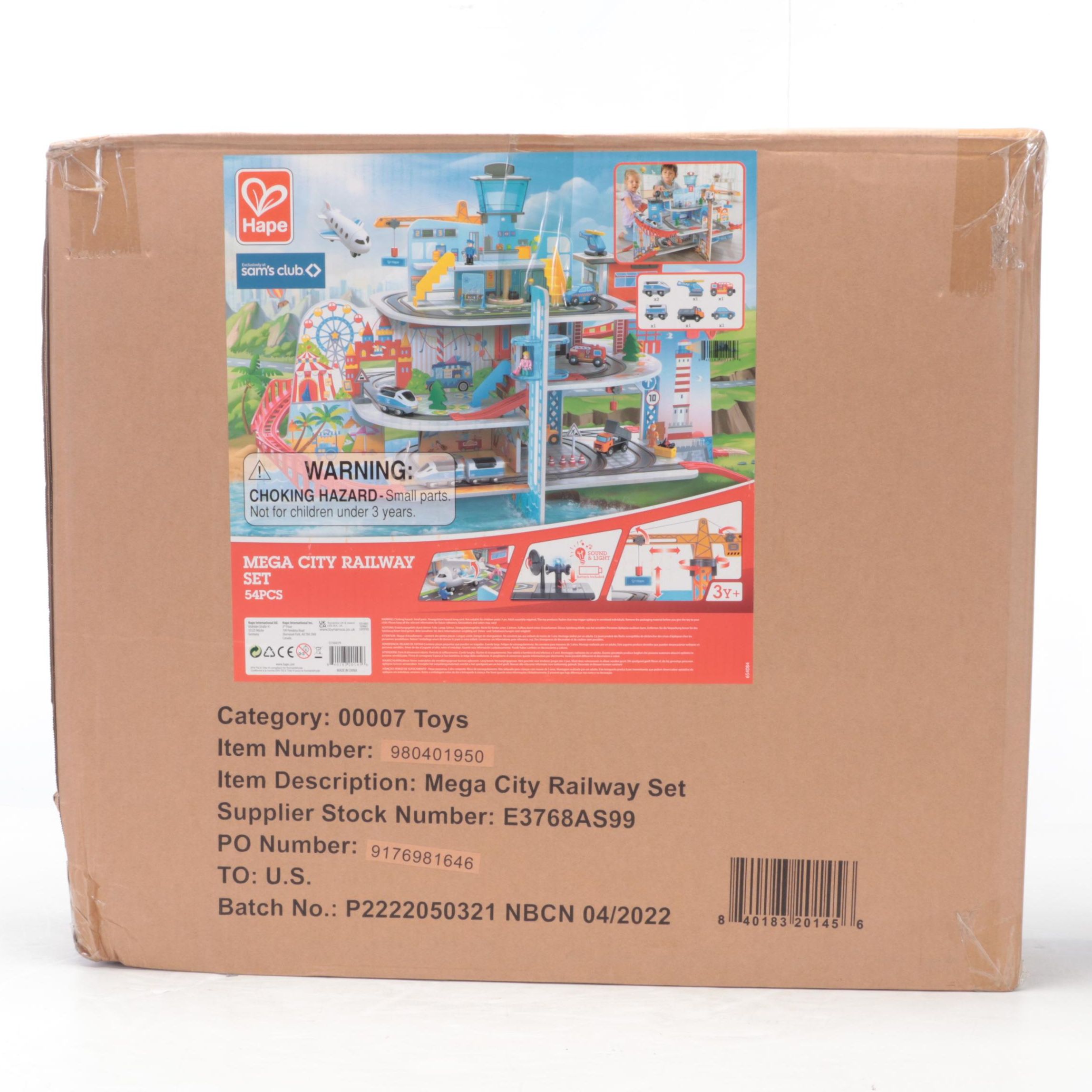 Hape Mega City Railway Set