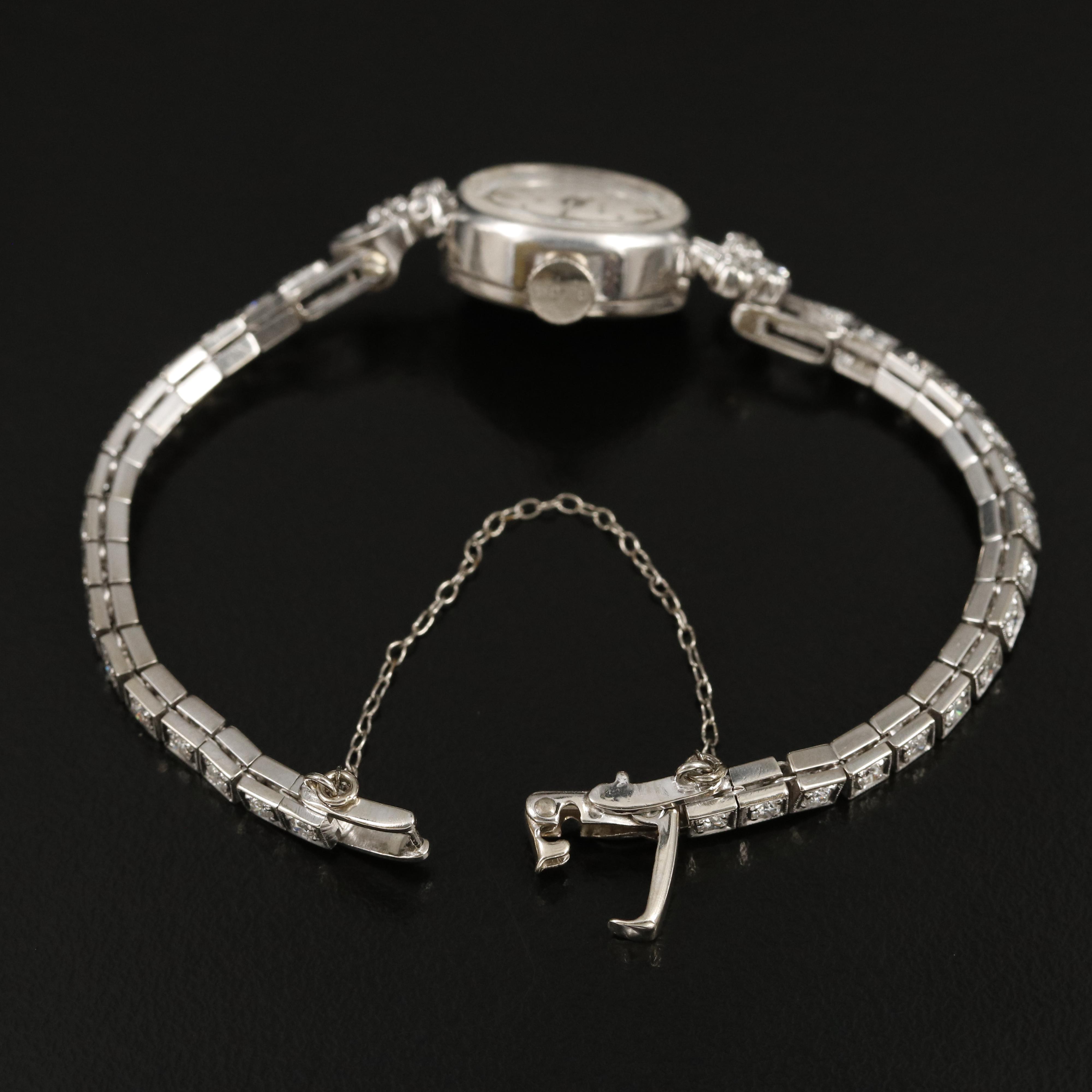 14K Bulova 1.00 CTW Diamond Watch