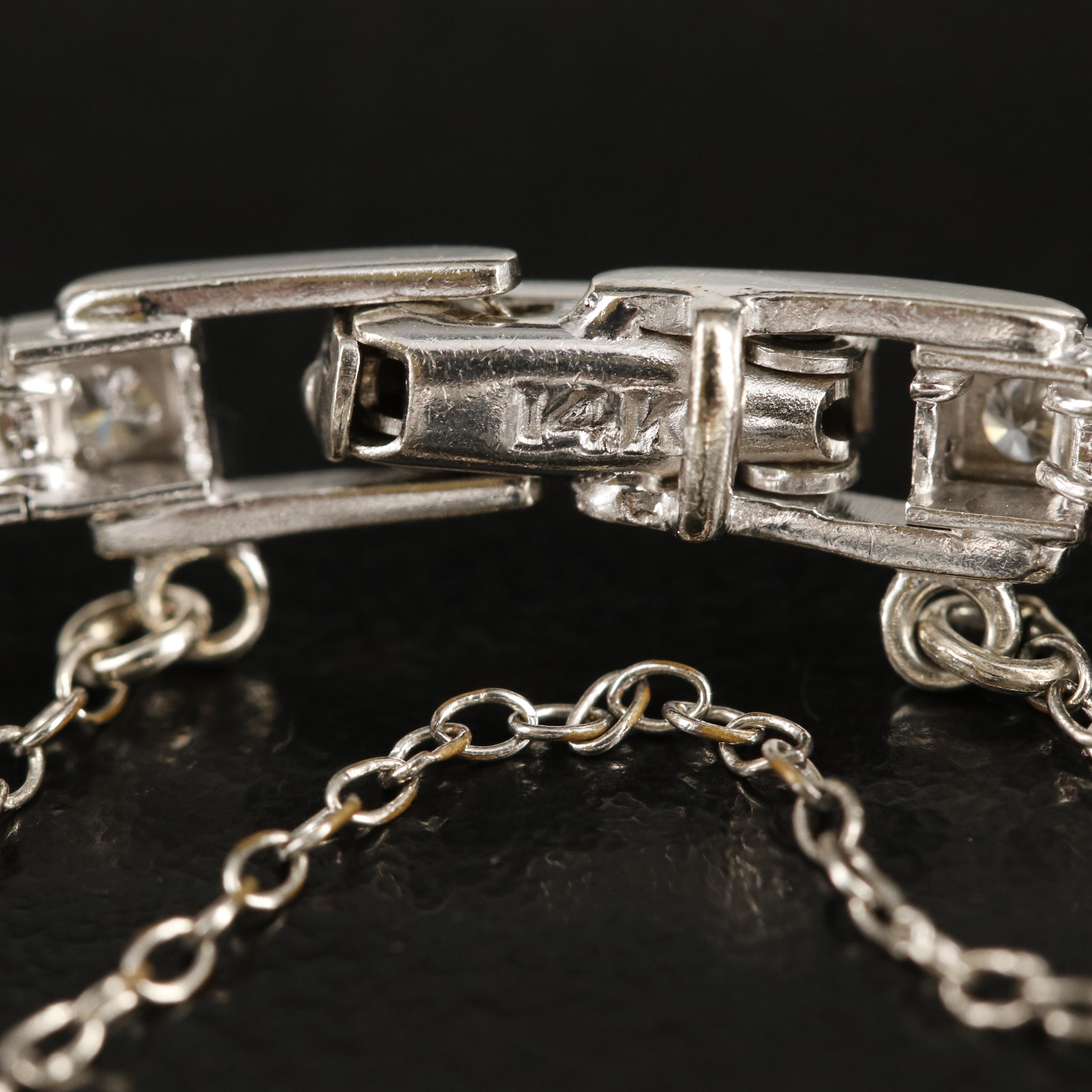 14K Bulova 1.00 CTW Diamond Watch