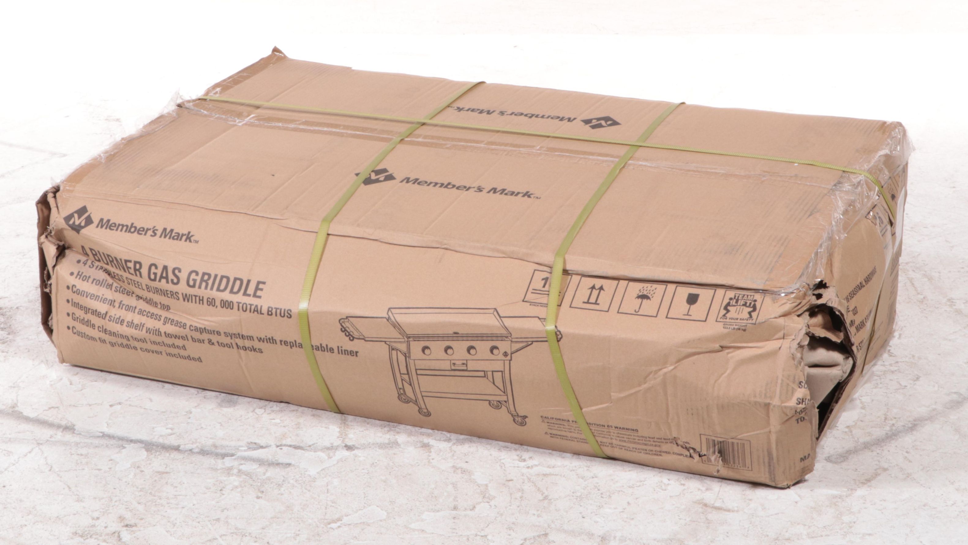 Member's Mark Four-Burner Gas Griddle