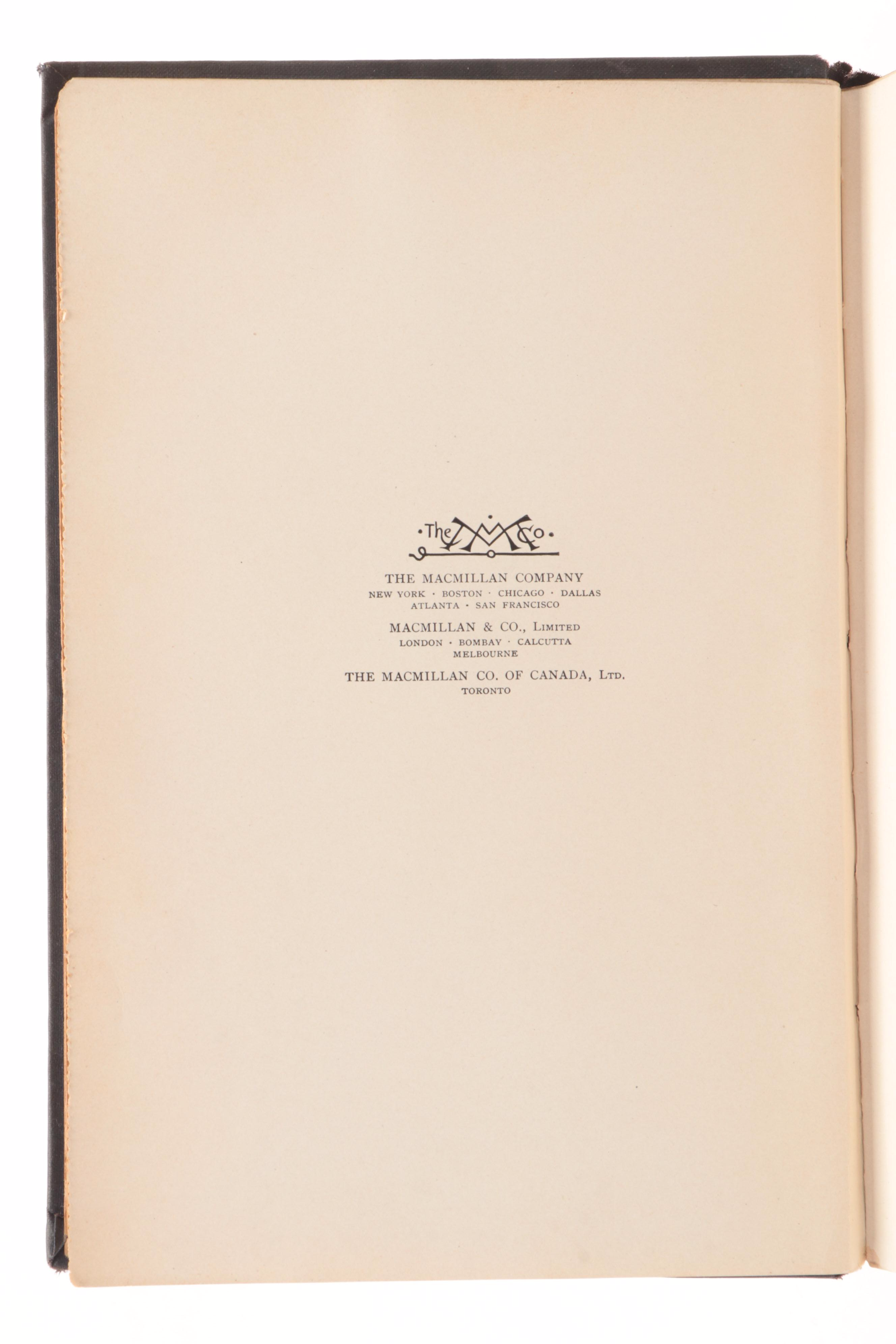 First Edition "Theodore Roosevelt: An Autobiography," 1913