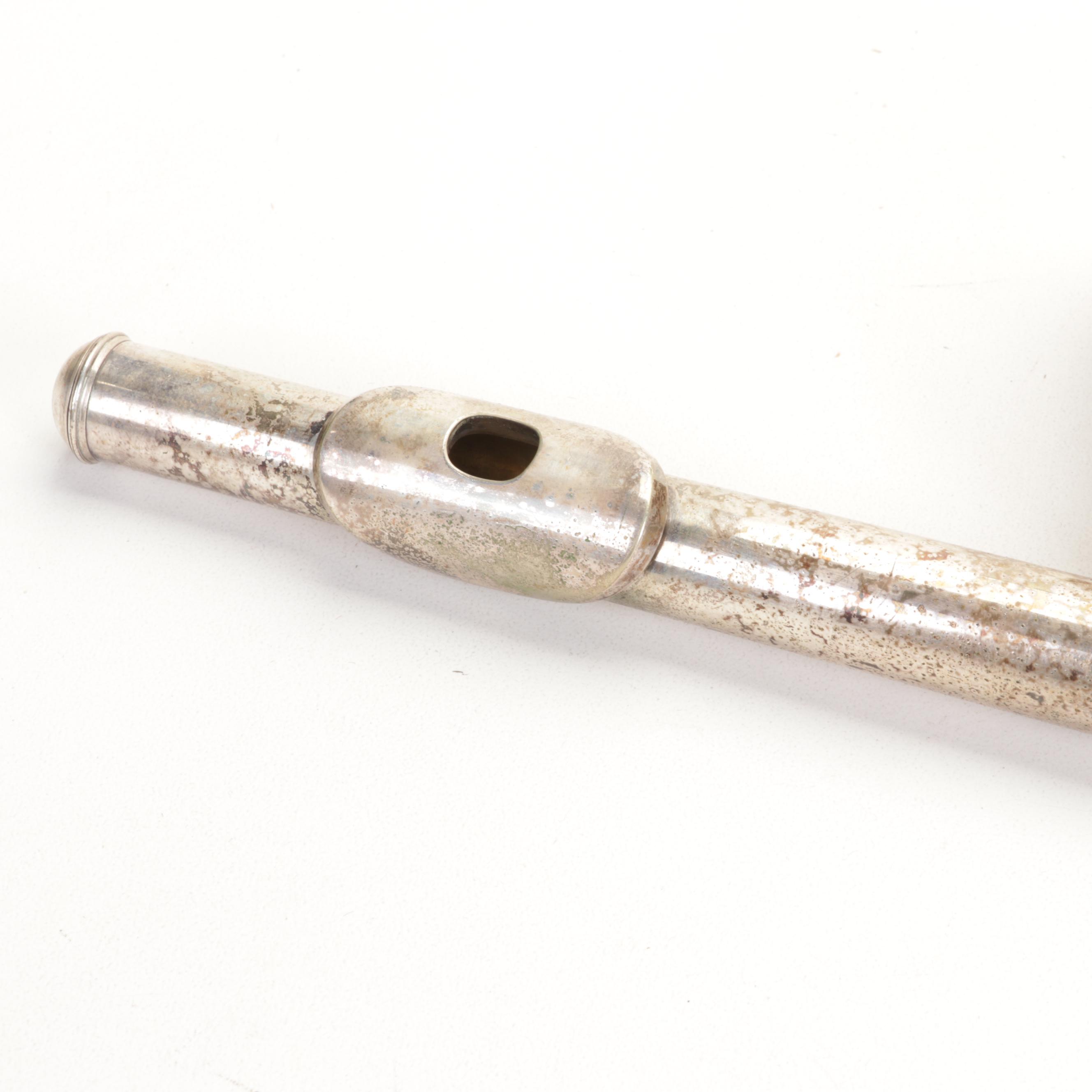 W.T. Armstrong Flute and 36-String Sekova Chromaharp Autoharp With Cases