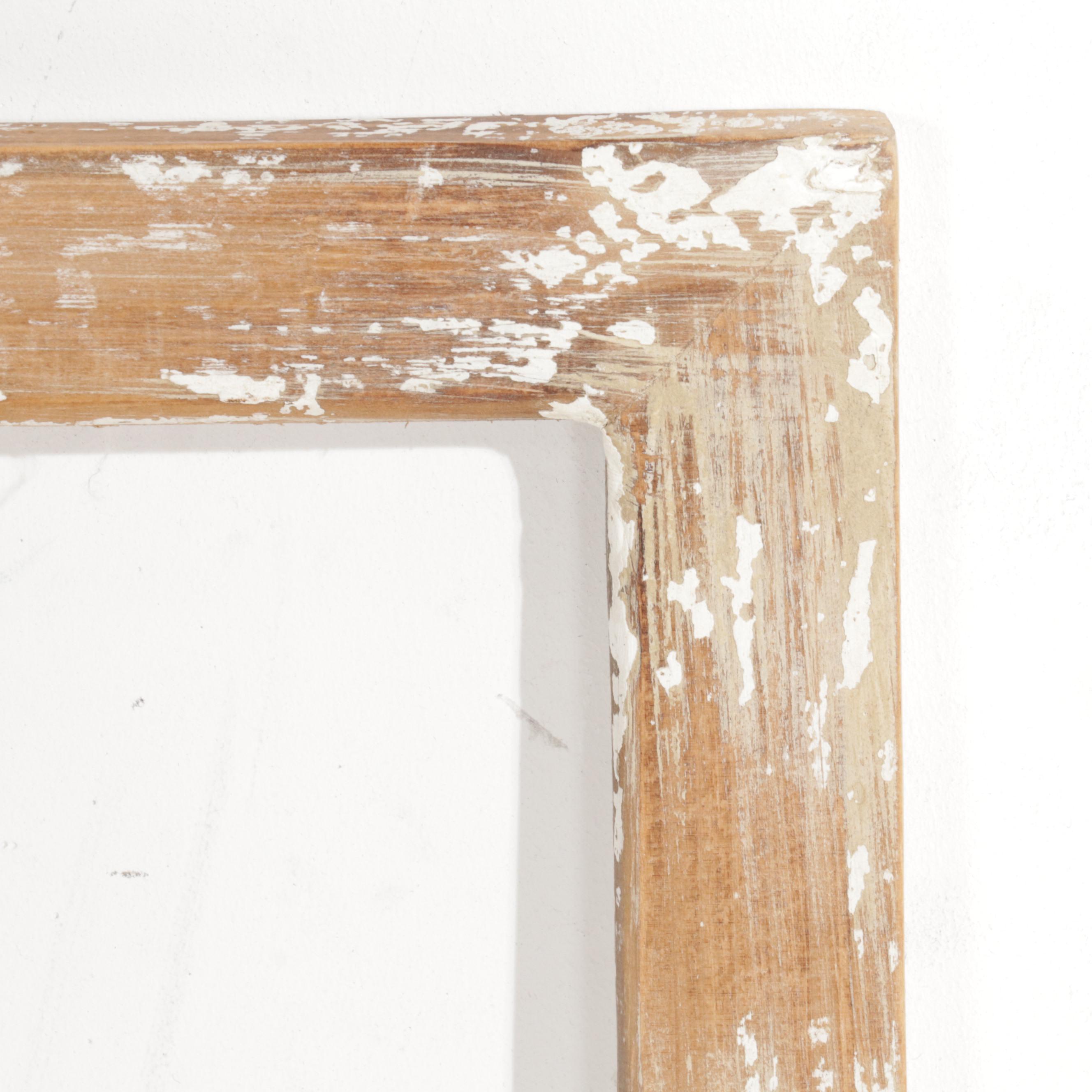 Pair of Farmhouse Style Six-Pane Window Frames